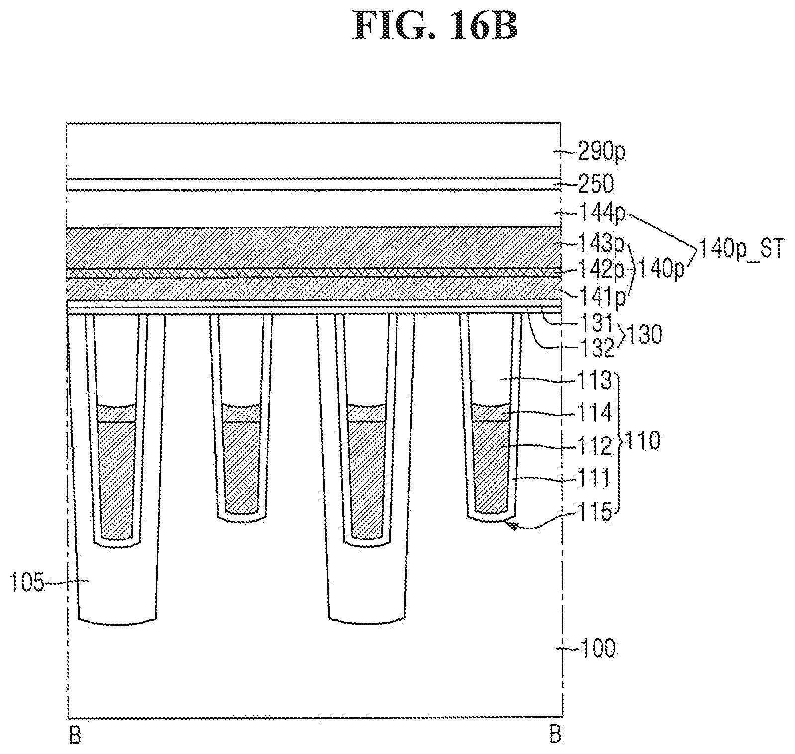 Patent US12328869 Figure 17 – Semiconductor memory devices and methods for fabricating the same