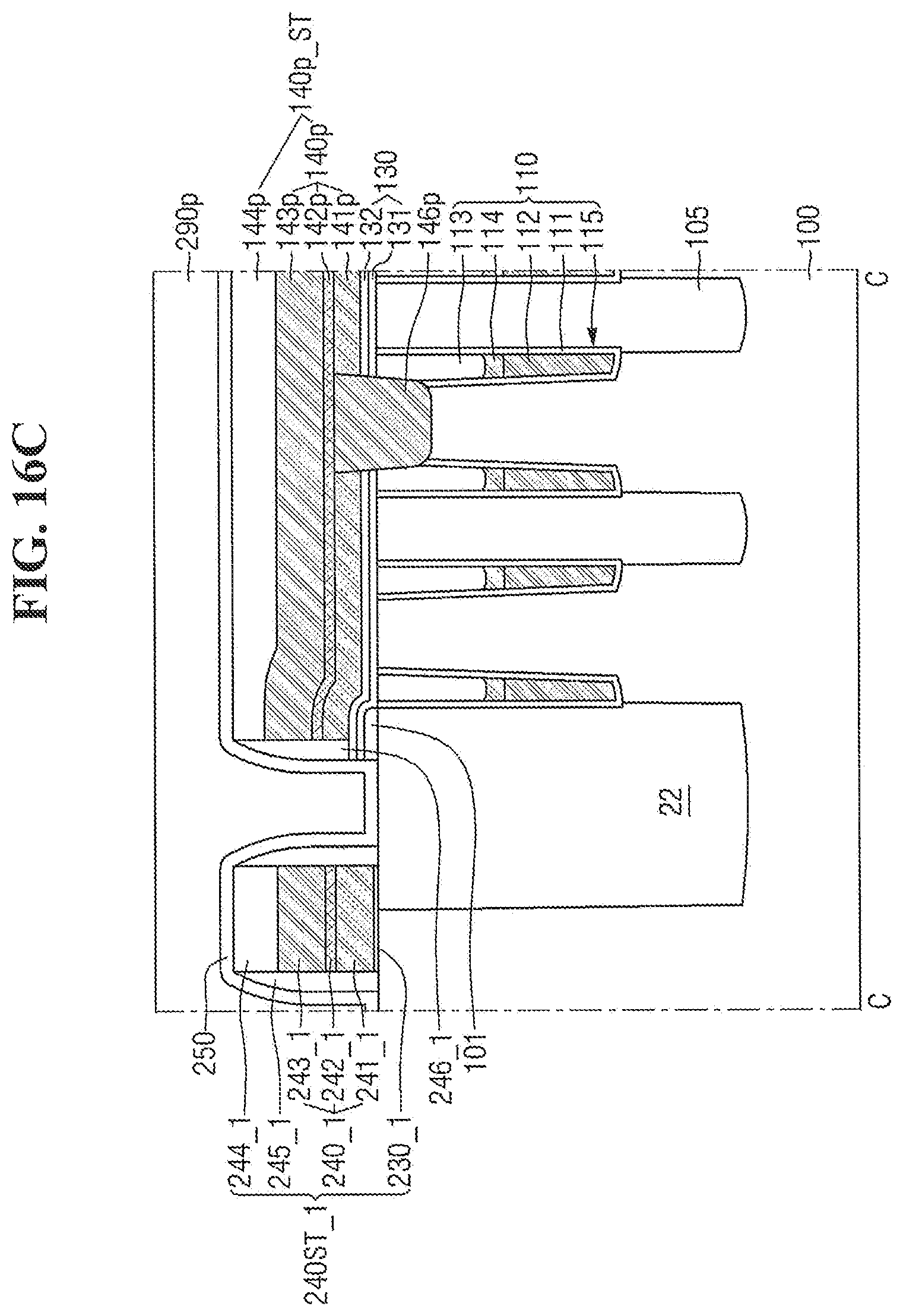 Patent US12328869 Figure 18 – Semiconductor memory devices and methods for fabricating the same