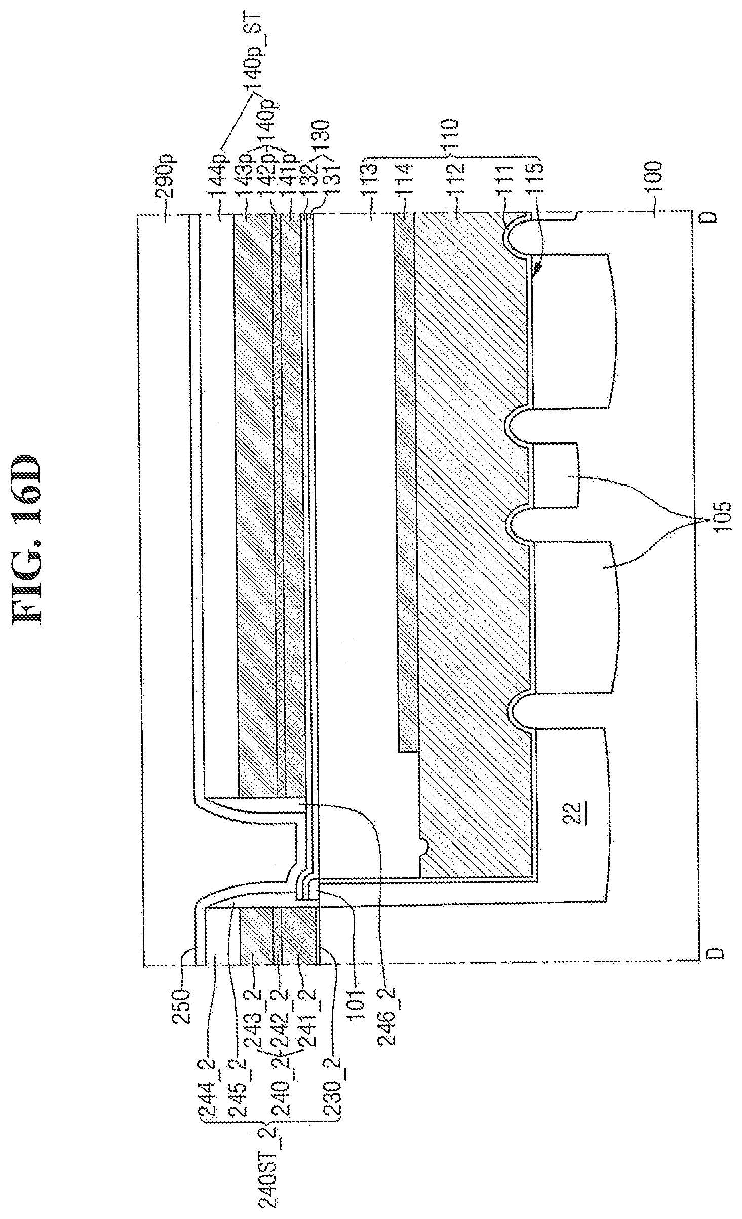 Patent US12328869 Figure 19 – Semiconductor memory devices and methods for fabricating the same