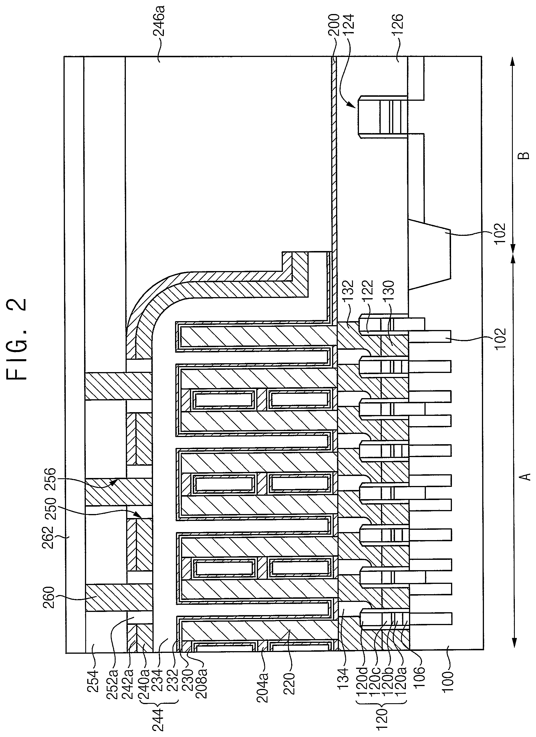 Patent US12328870 Figure 2 – Semiconductor device