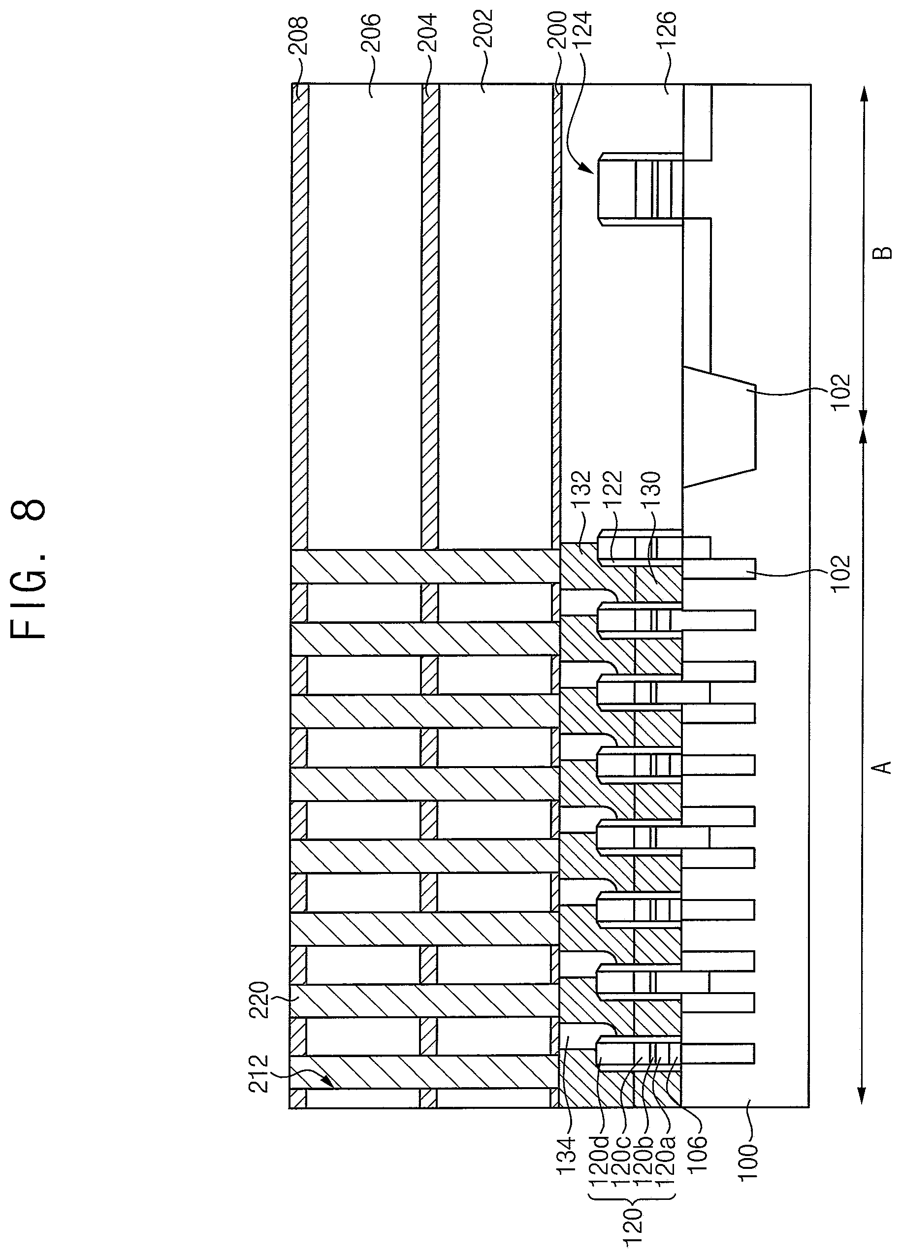 Patent US12328870 Figure 7 – Semiconductor device