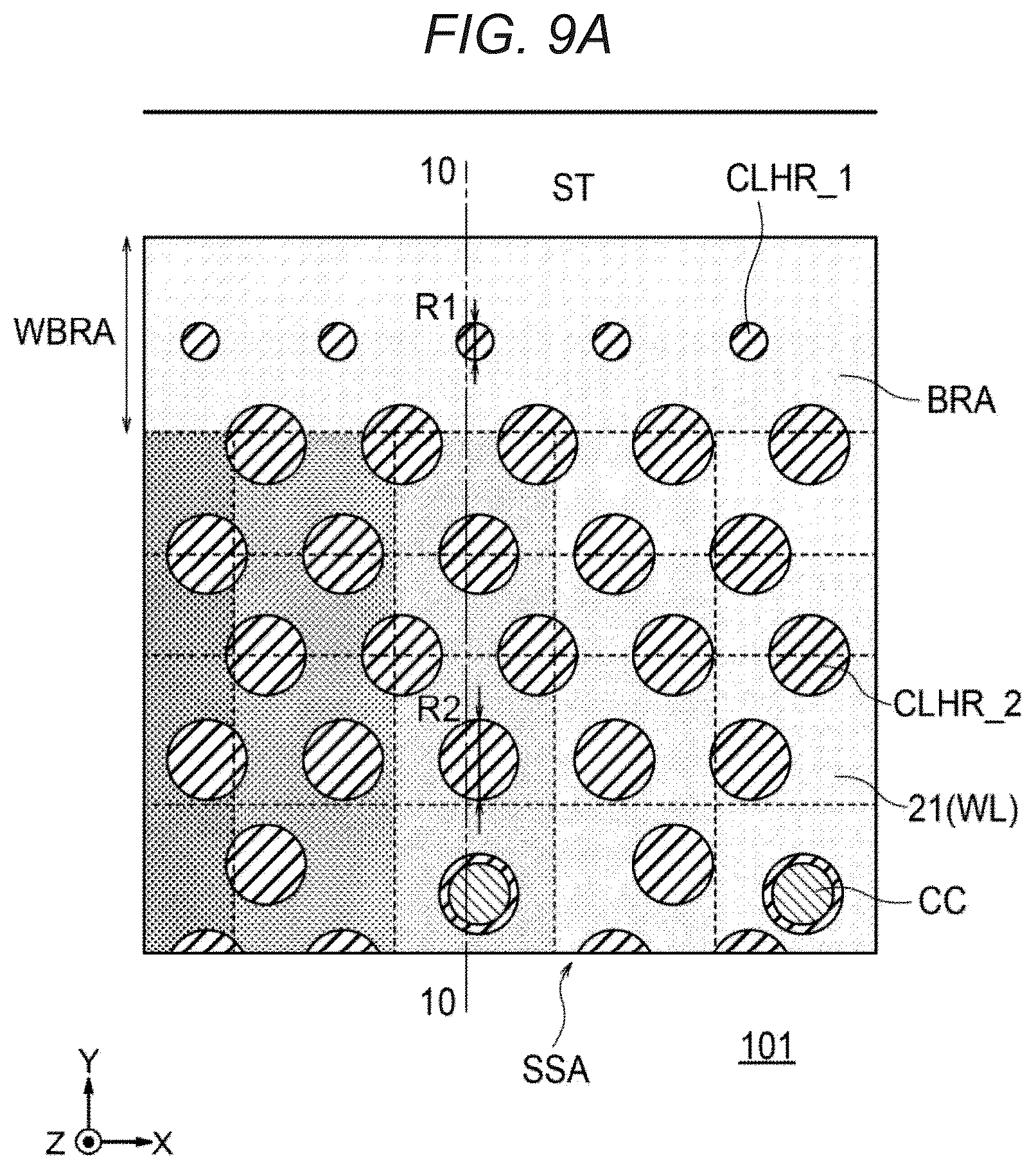 Patent US12328874 Figure 10 – Semiconductor storage device