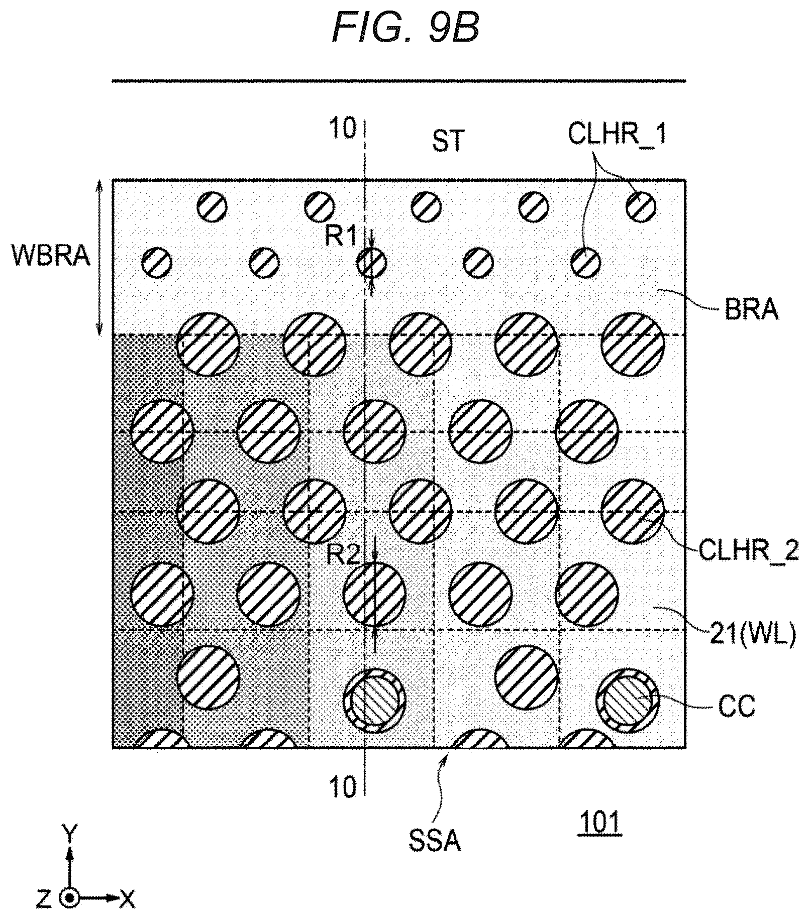 Patent US12328874 Figure 11 – Semiconductor storage device