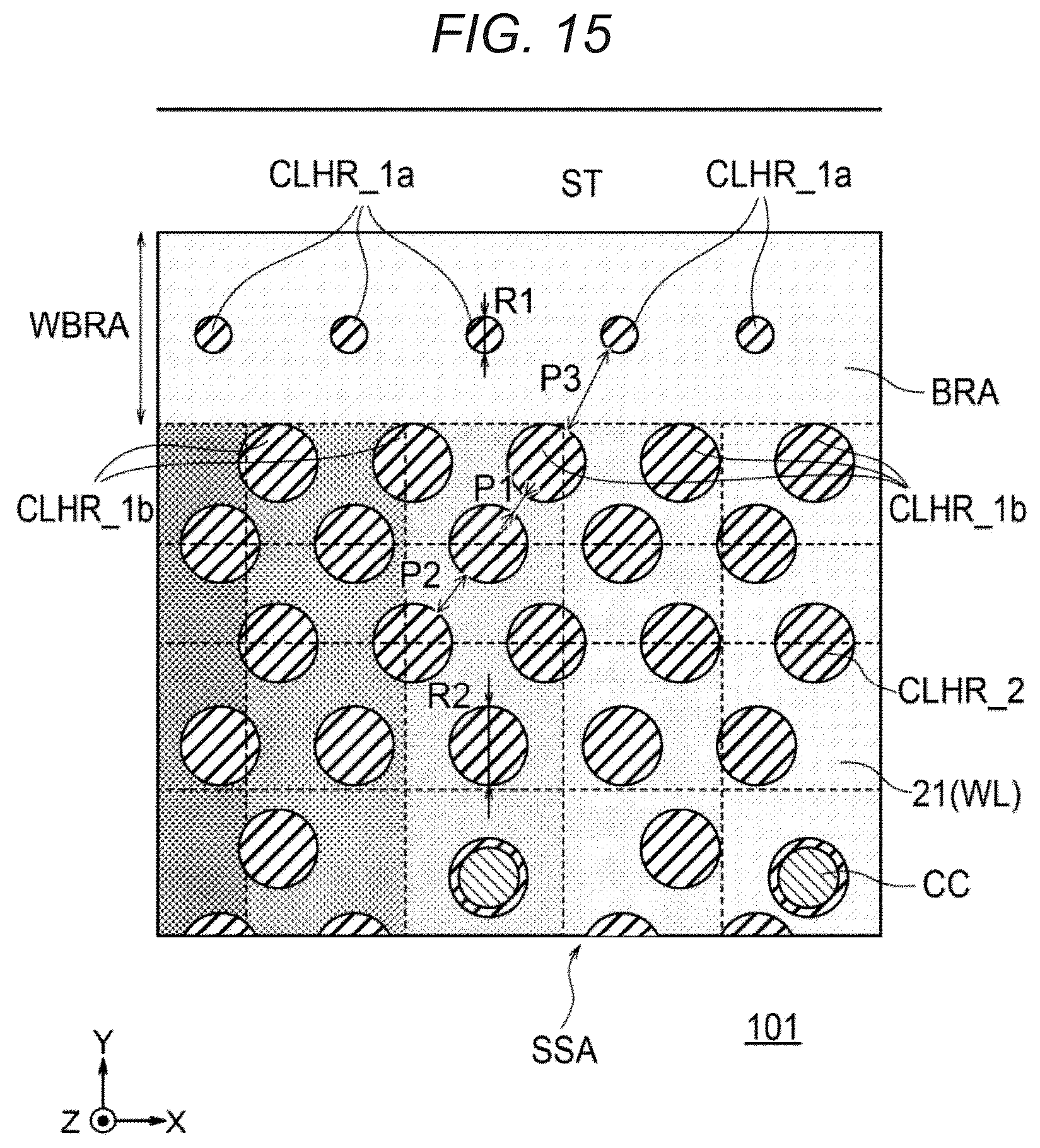 Patent US12328874 Figure 17 – Semiconductor storage device