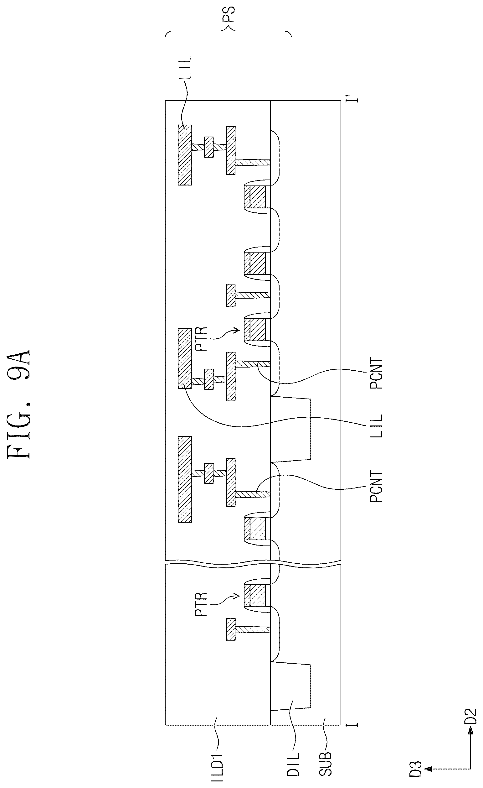 Patent US12328875 Figure 10 – Semiconductor device and electronic system including the same
