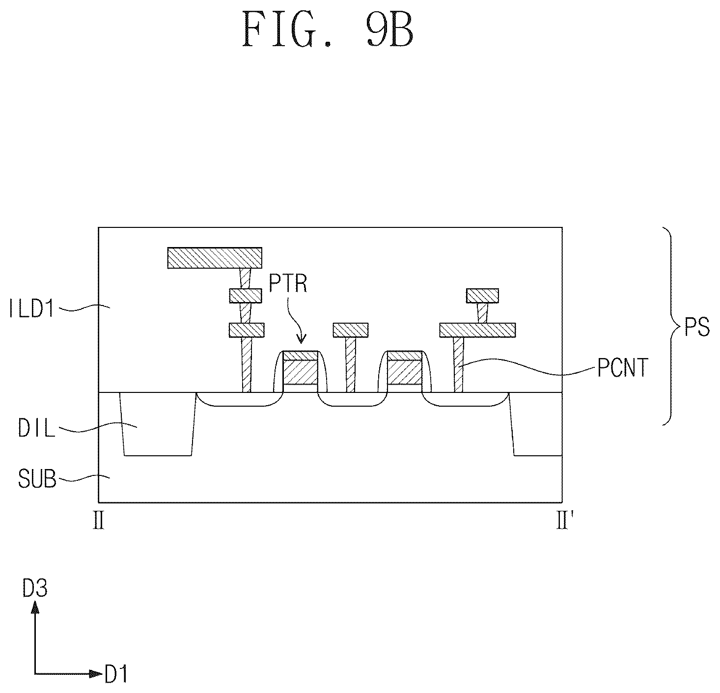 Patent US12328875 Figure 11 – Semiconductor device and electronic system including the same