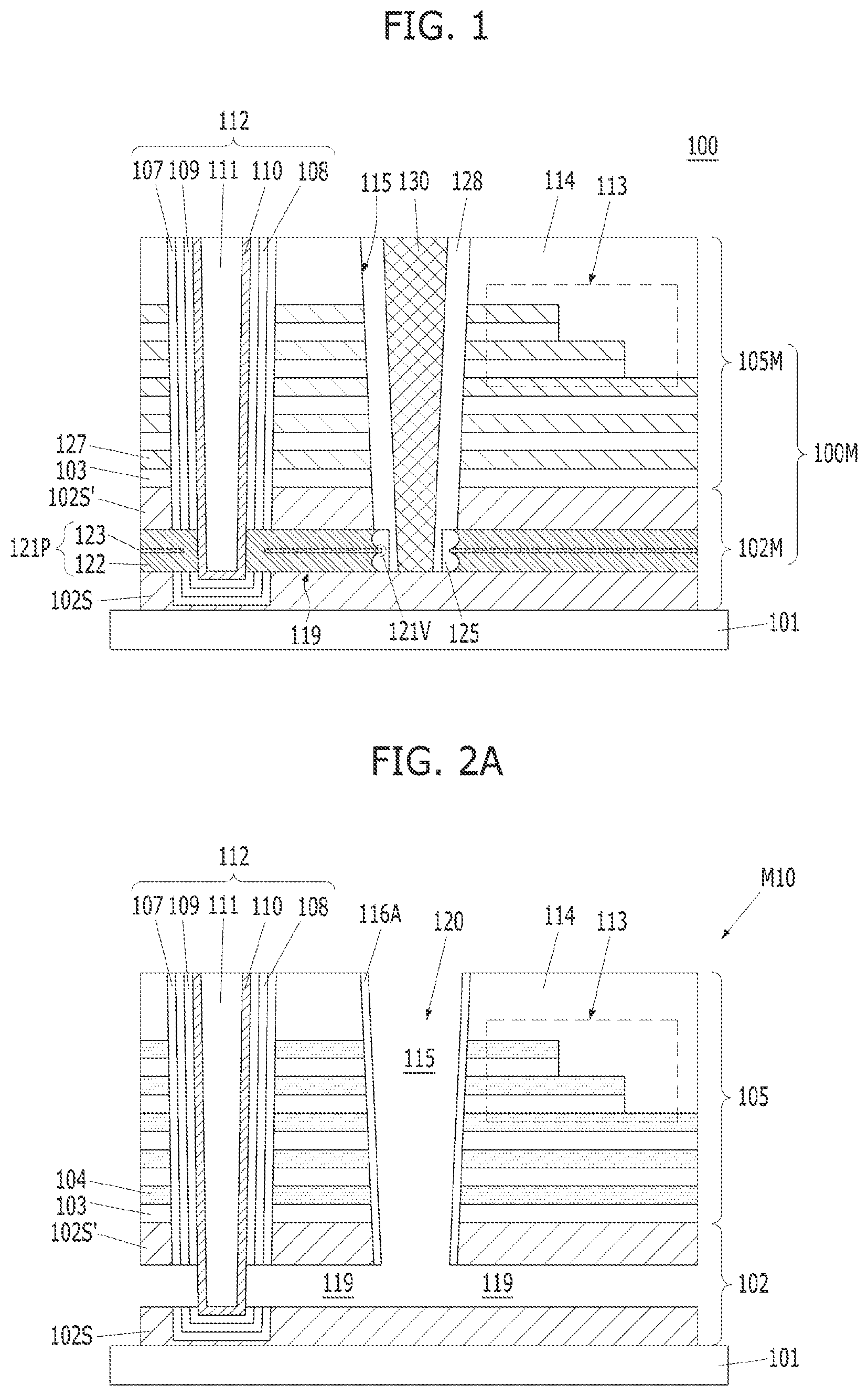 Patent US12328877 — Vertical semiconductor device and method for fabricating the vertical semiconductor device — Figure 1
