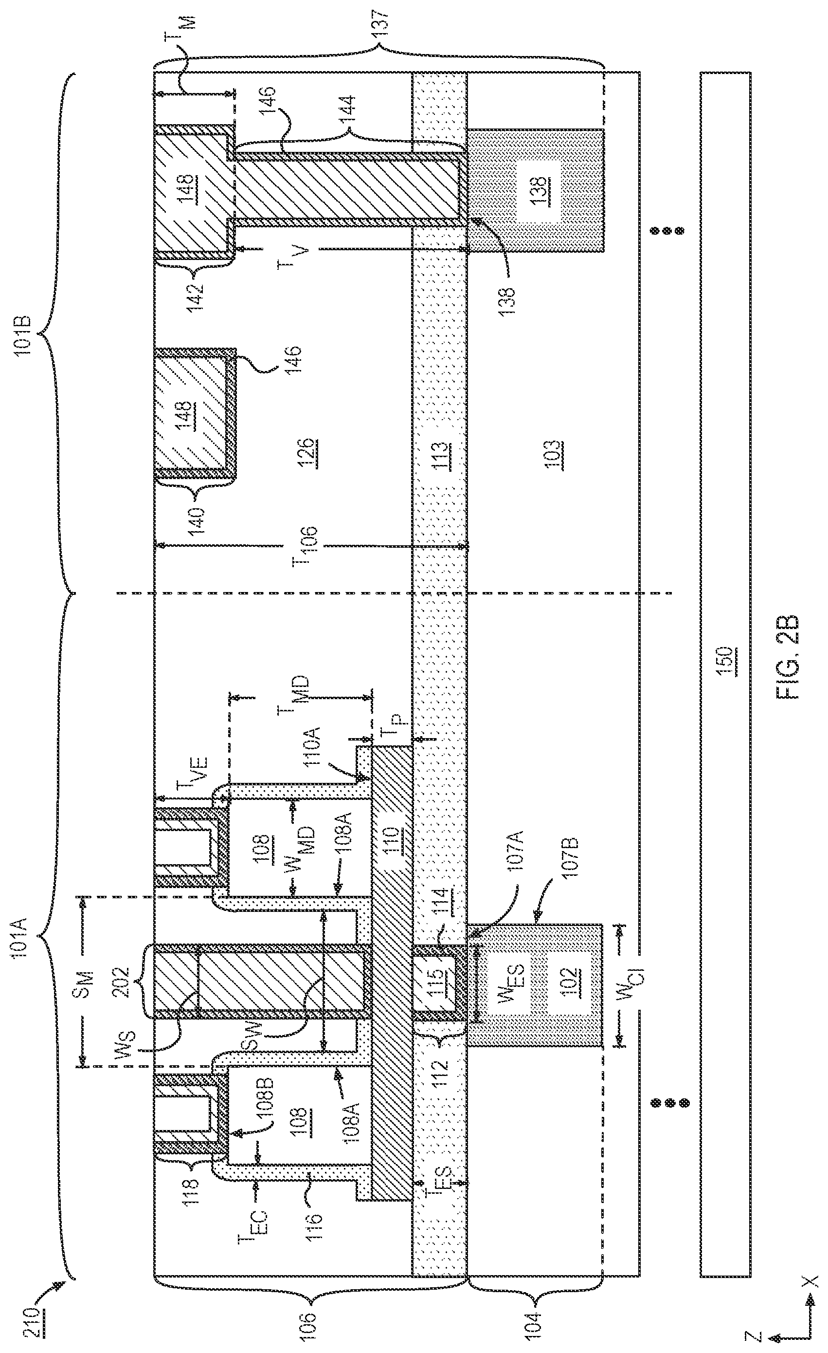 Patent US12328878 Figure 5 – Integration of 2T- N C for memory and logic applications
