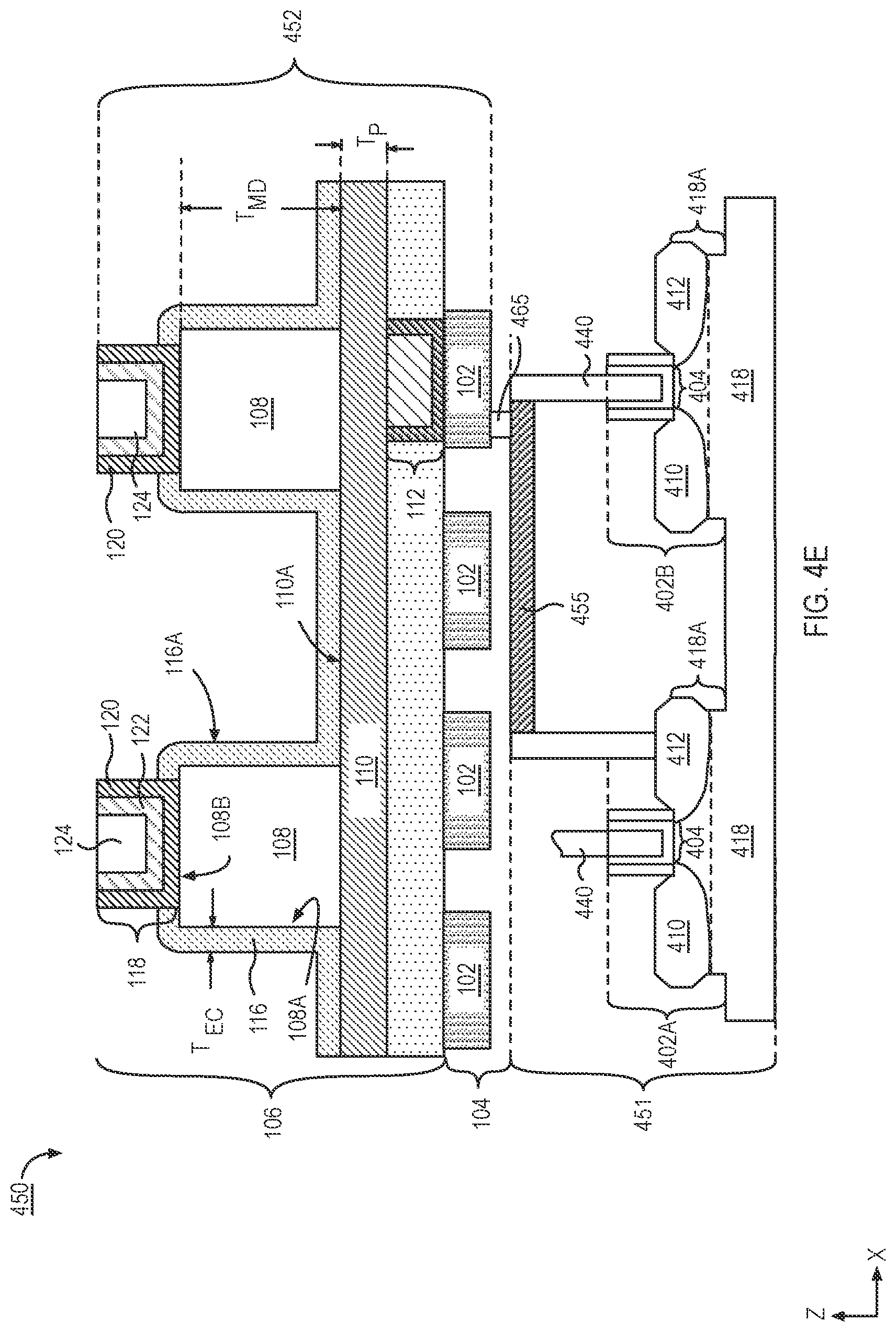 Patent US12328878 Figure 9 – Integration of 2T- N C for memory and logic applications