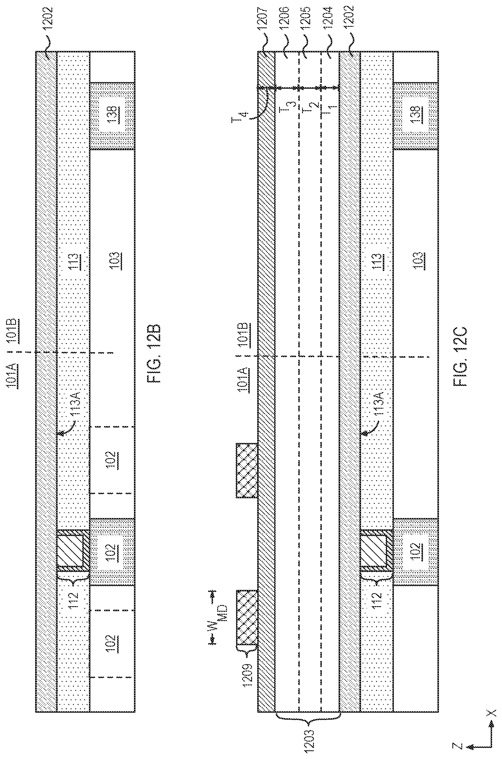 Patent US12328878 Figure 17 – Integration of 2T- N C for memory and logic applications