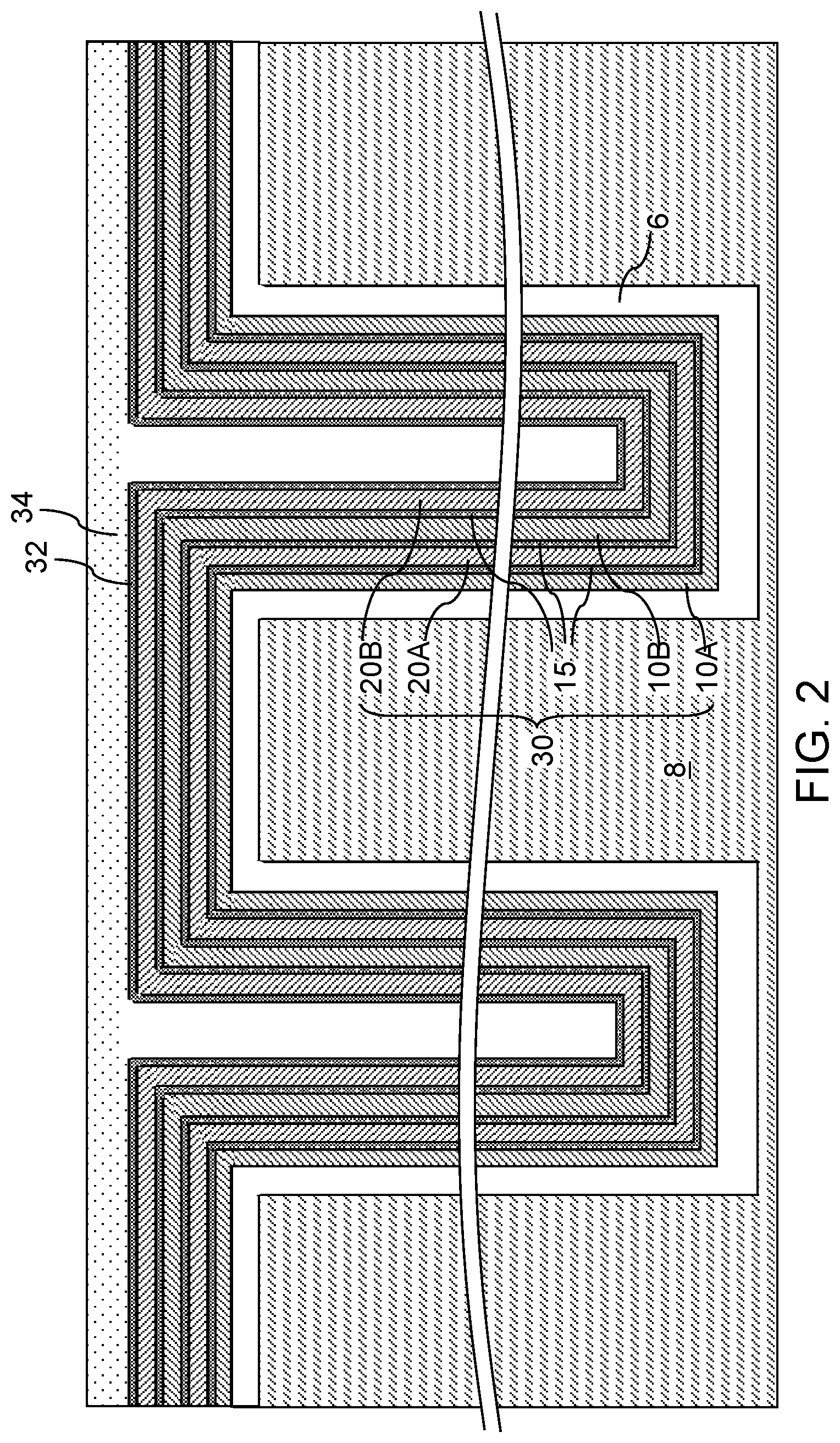Patent US12328881 Figure 3 – Deformation-resistant deep trench capacitor structure and methods of forming the same