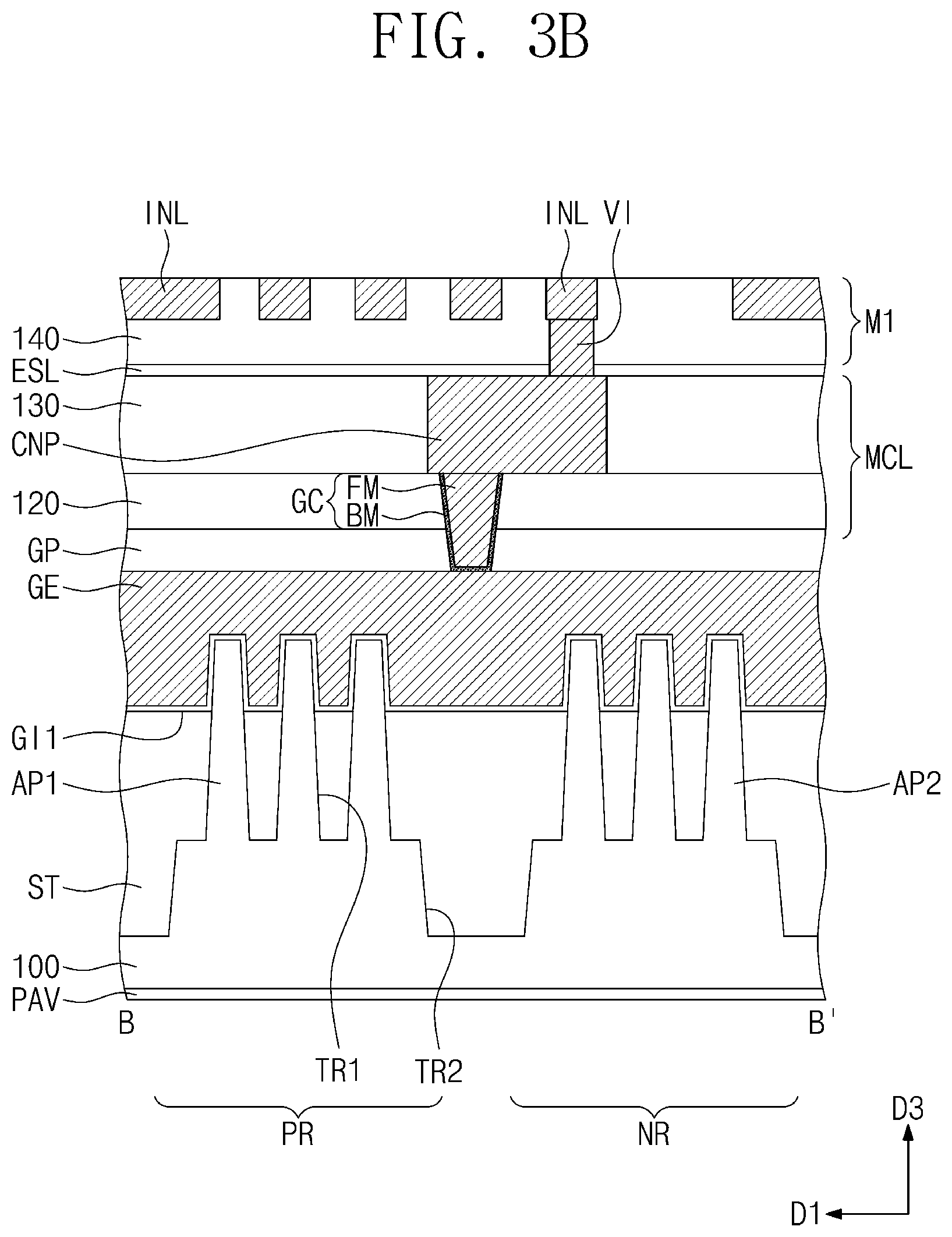 Patent US12328882 Figure 4 – Semiconductor device