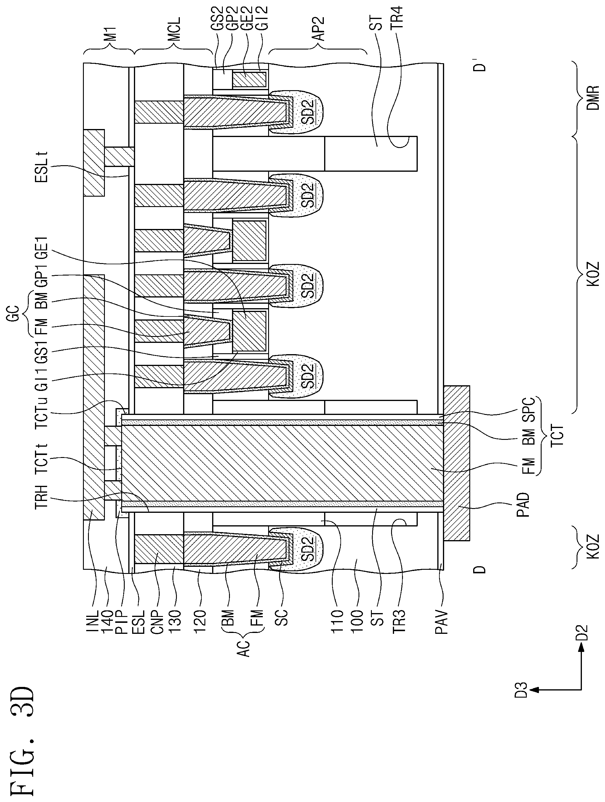 Patent US12328882 Figure 6 – Semiconductor device