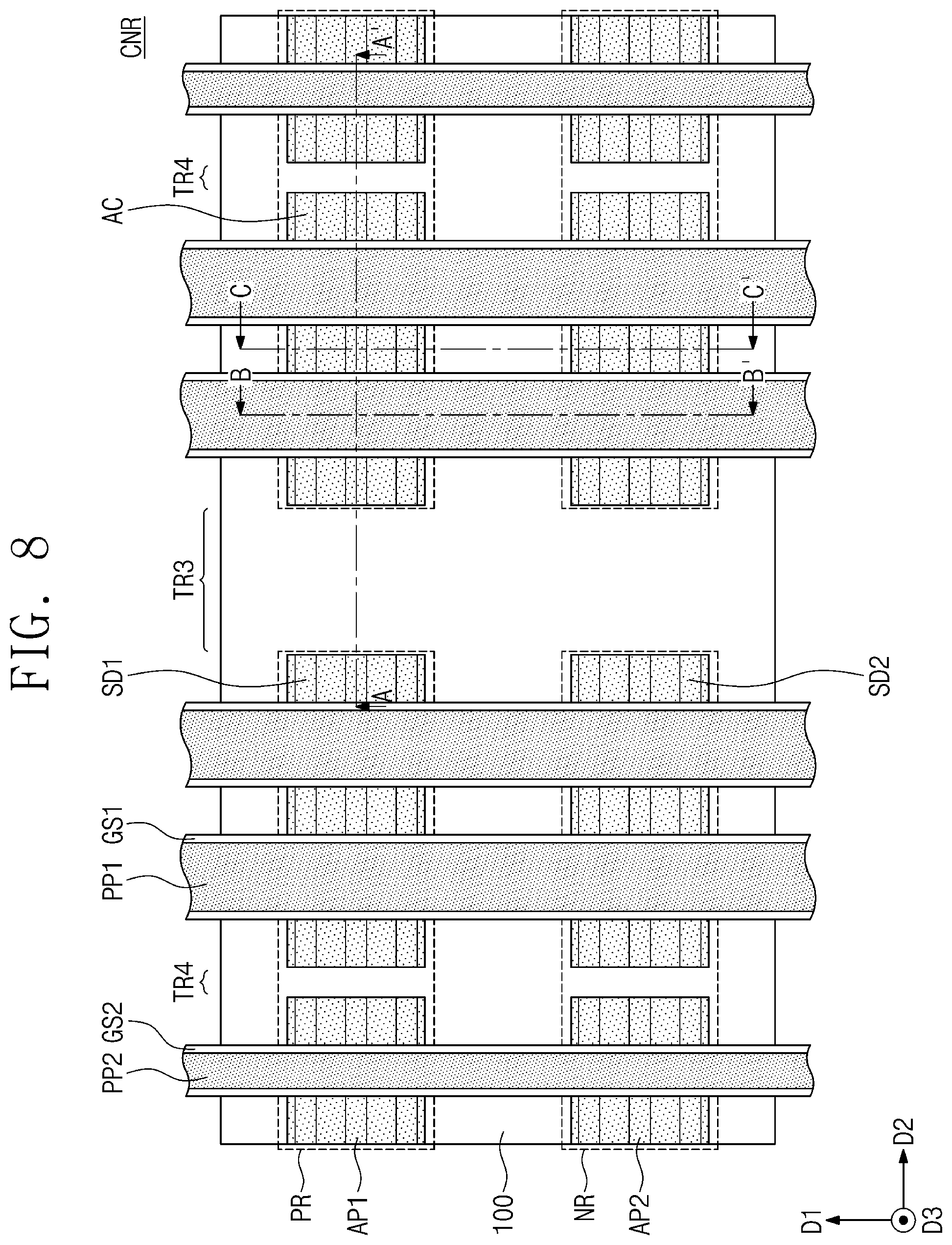 Patent US12328882 Figure 13 – Semiconductor device