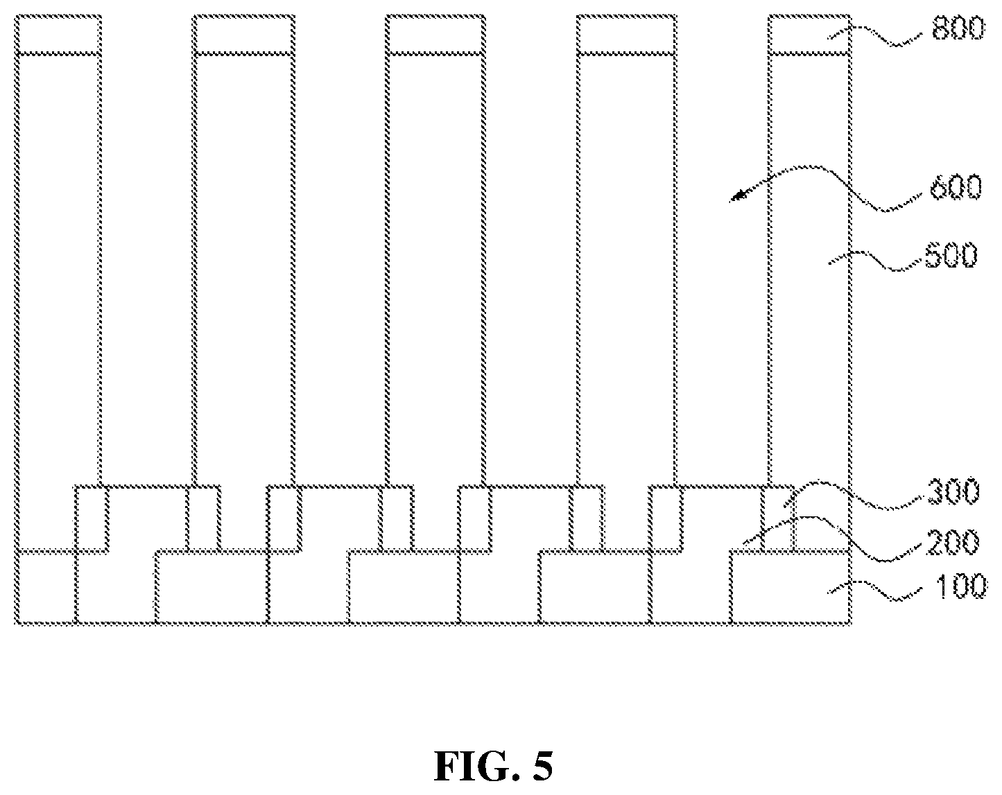 Patent US12328885 Figure 5 – Method for processing capacitive structure and semiconductor structure