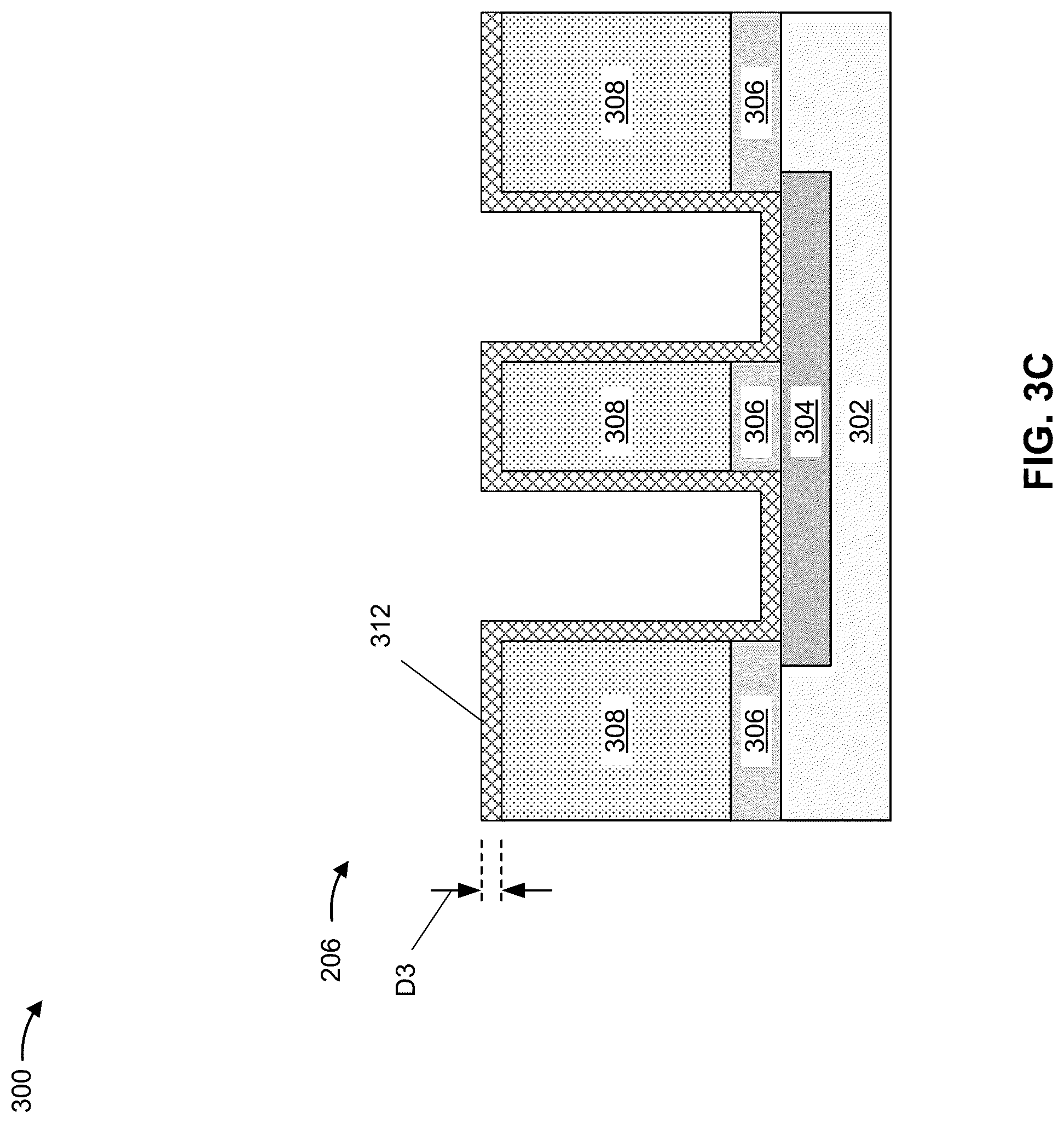 Patent US12328886 Figure 5 – Metal-insulator-metal capacitor and methods of manufacturing