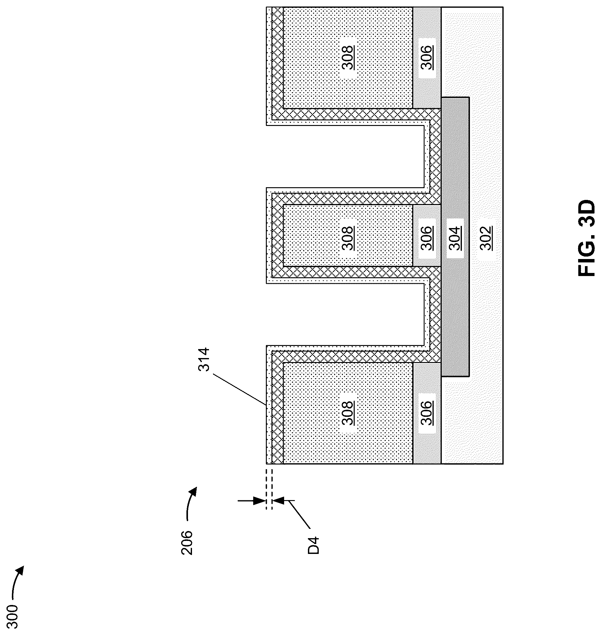 Patent US12328886 Figure 6 – Metal-insulator-metal capacitor and methods of manufacturing