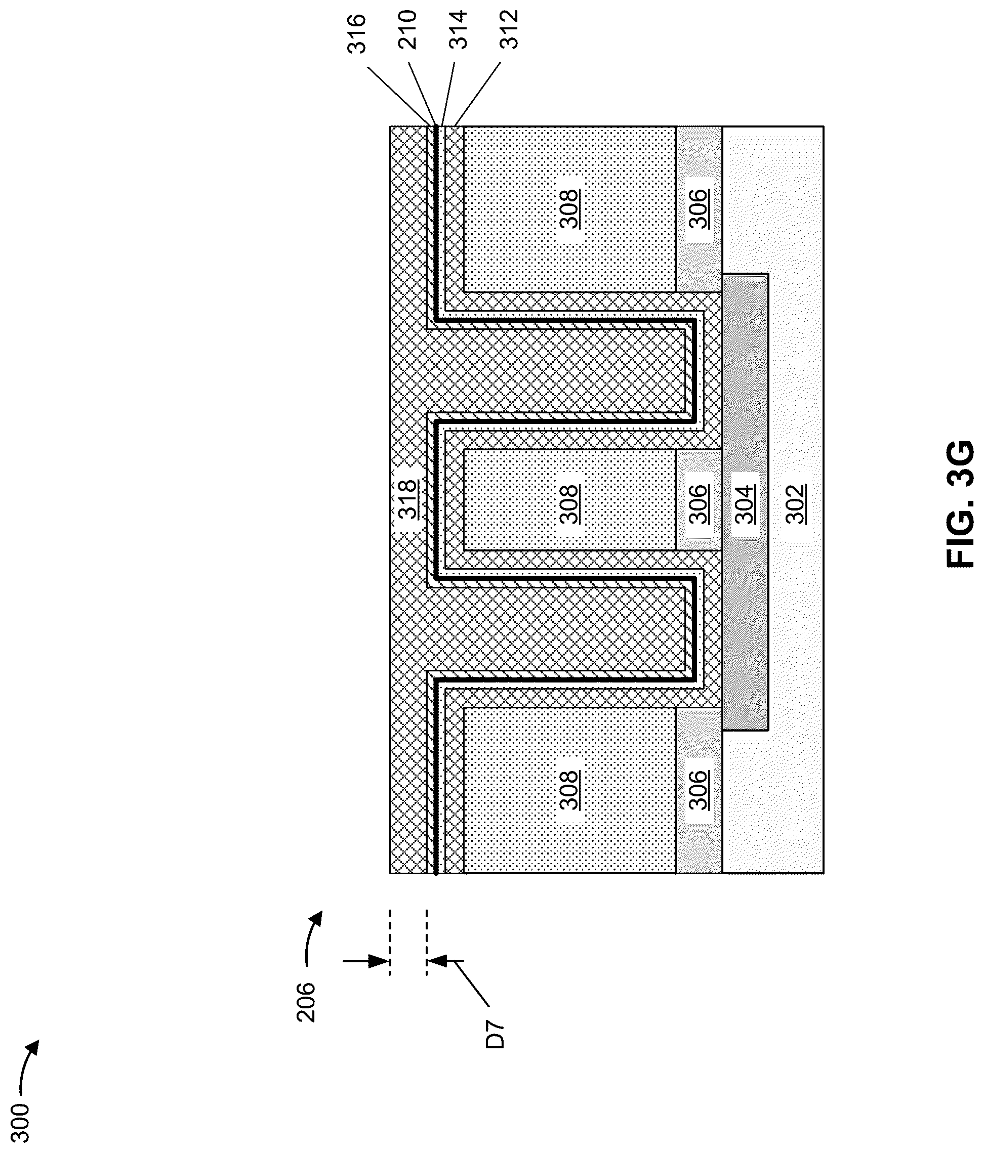 Patent US12328886 Figure 9 – Metal-insulator-metal capacitor and methods of manufacturing