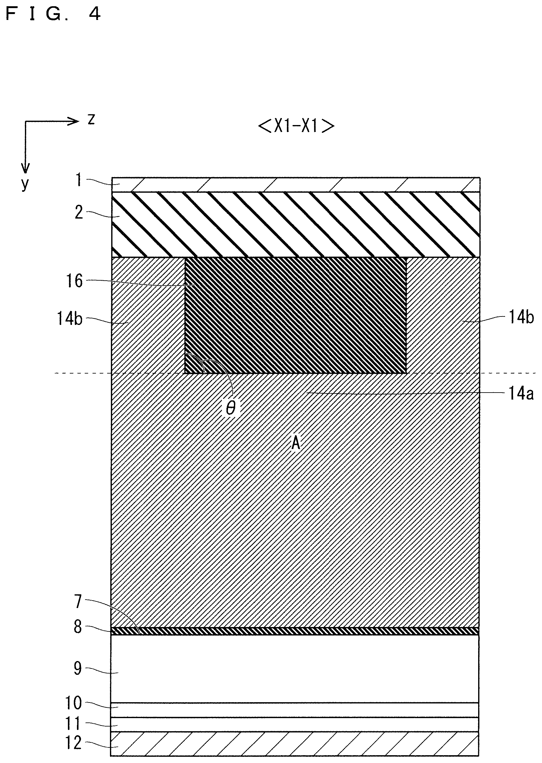 Patent US12328887 Figure 4 – Semiconductor device and method of manufacturing semiconductor device
