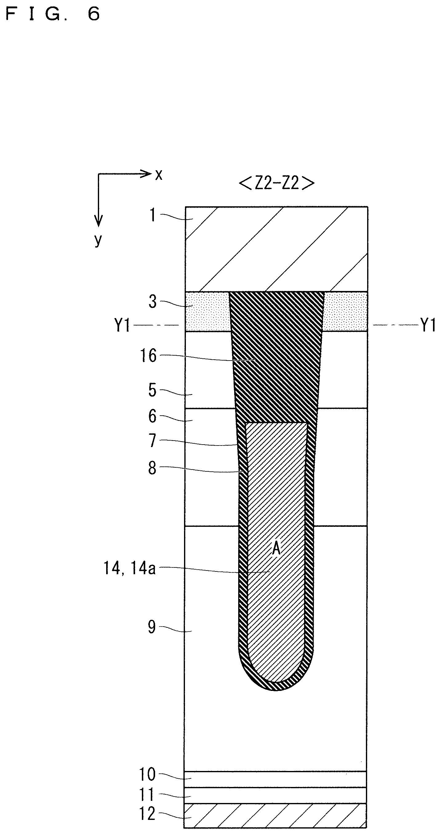 Patent US12328887 Figure 6 – Semiconductor device and method of manufacturing semiconductor device