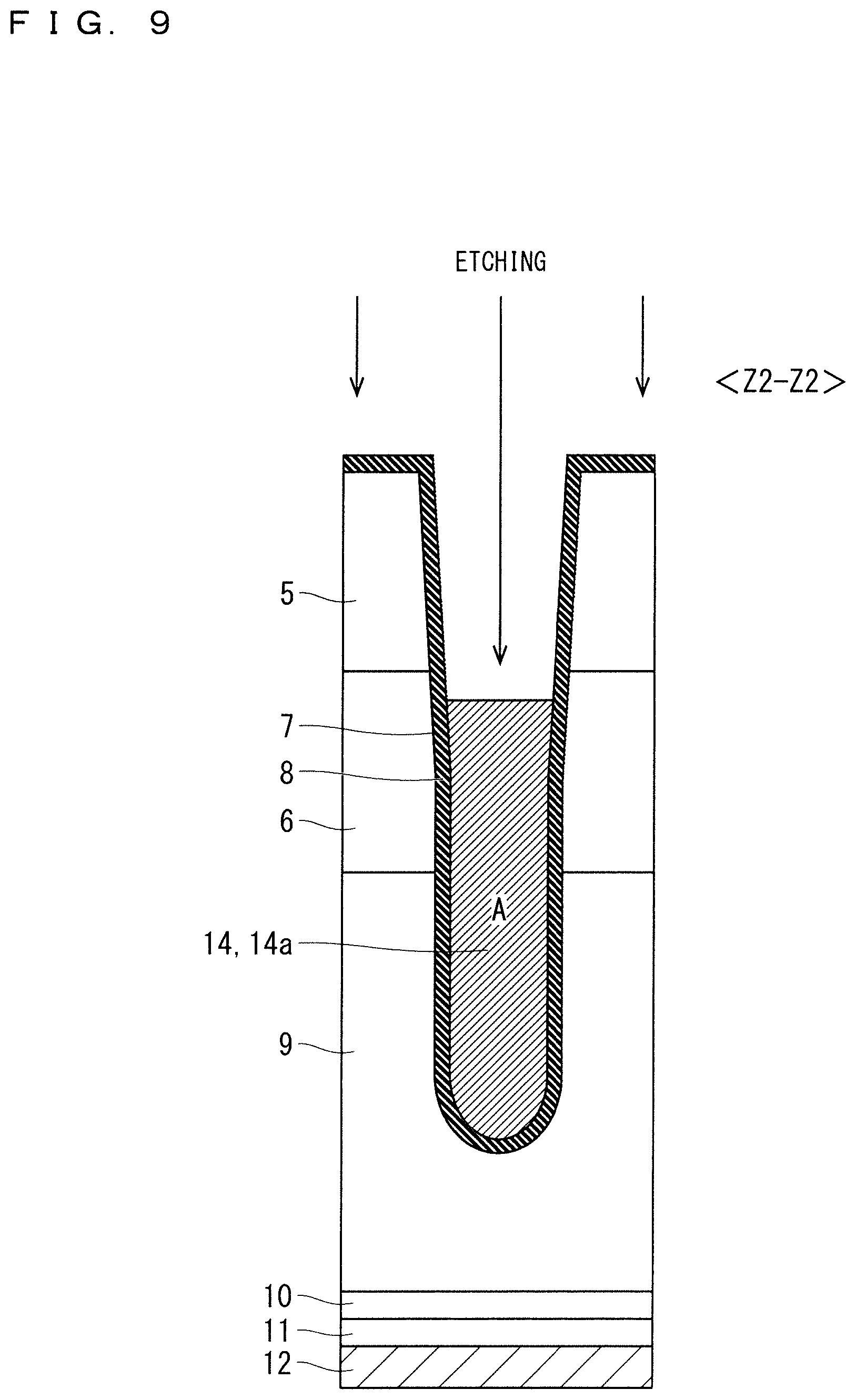 Patent US12328887 Figure 9 – Semiconductor device and method of manufacturing semiconductor device