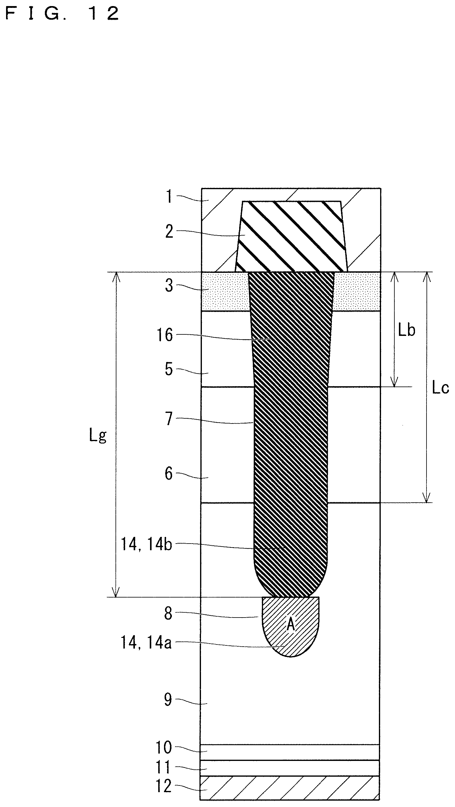 Patent US12328887 Figure 12 – Semiconductor device and method of manufacturing semiconductor device