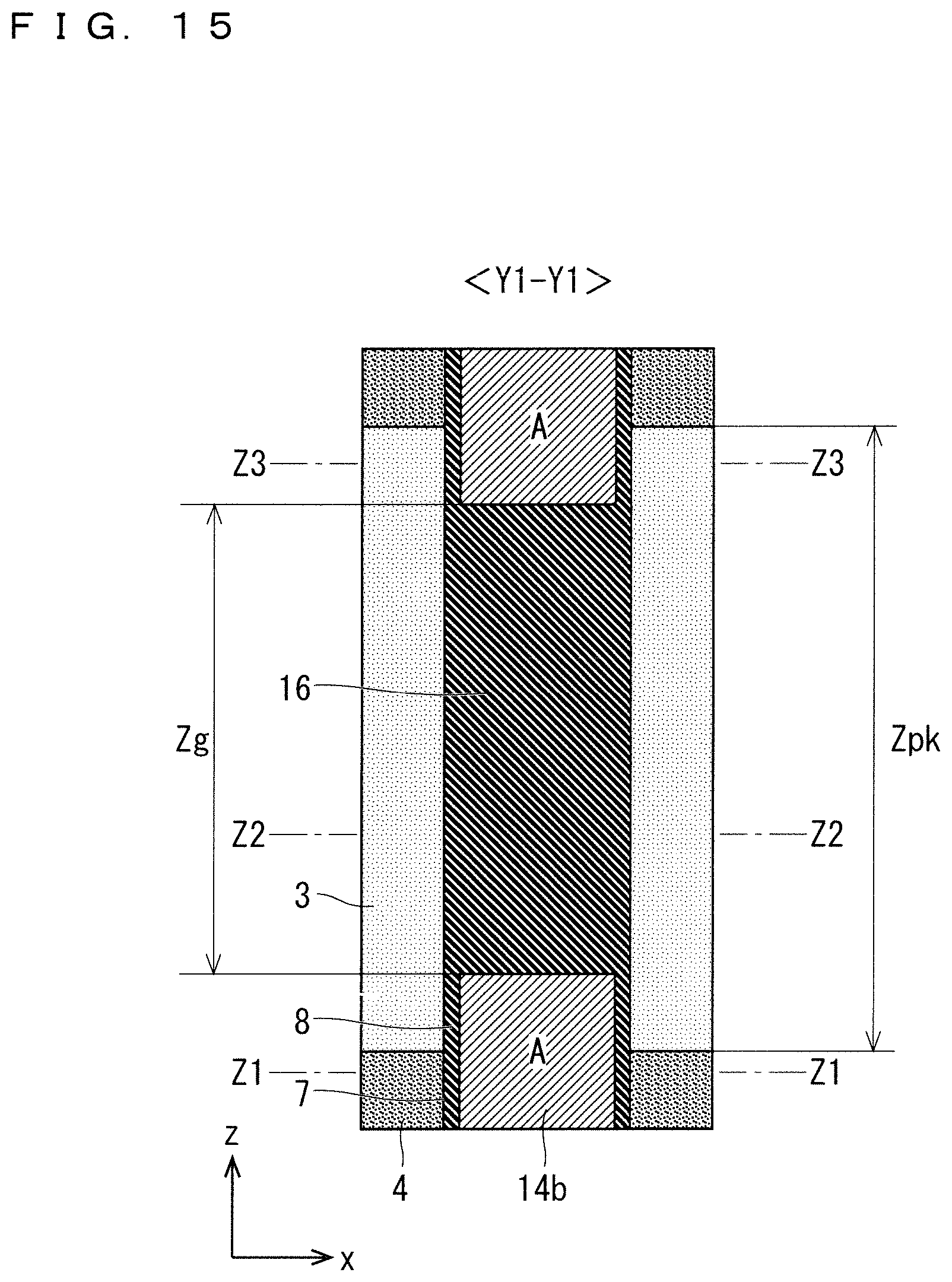 Patent US12328887 Figure 15 – Semiconductor device and method of manufacturing semiconductor device