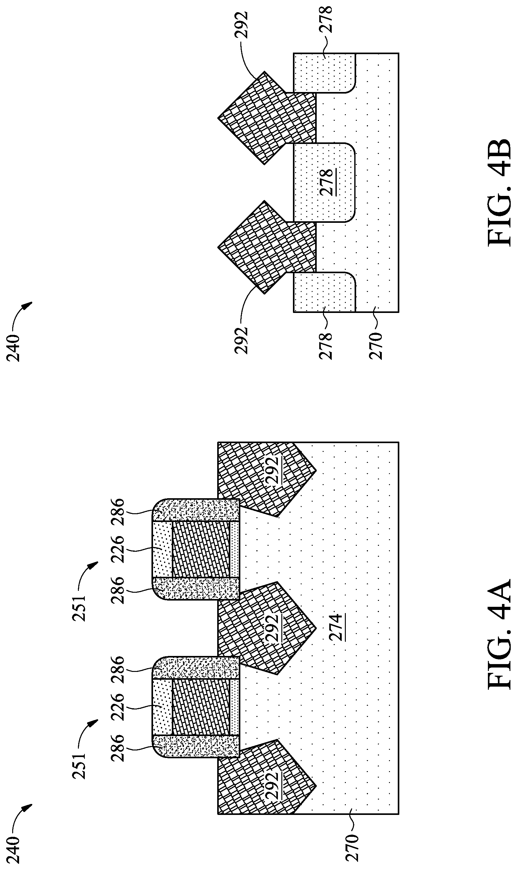 Patent US12328890 Figure 4 – Contact with a silicide region