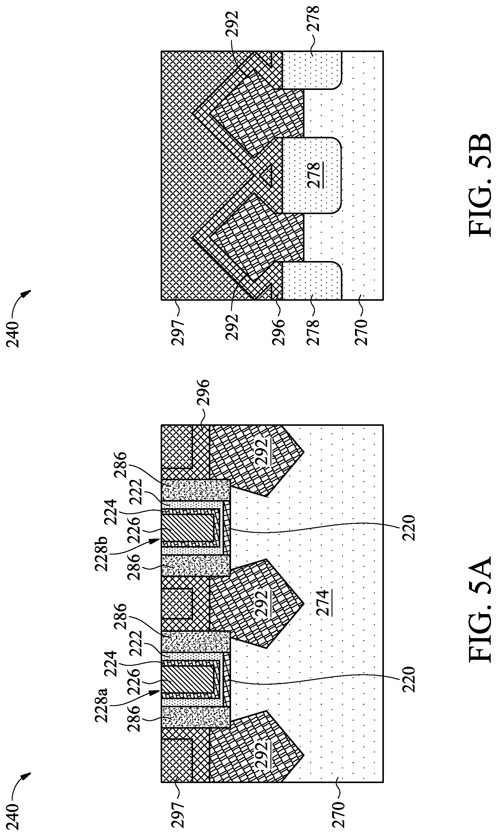 Patent US12328890 Figure 5 – Contact with a silicide region