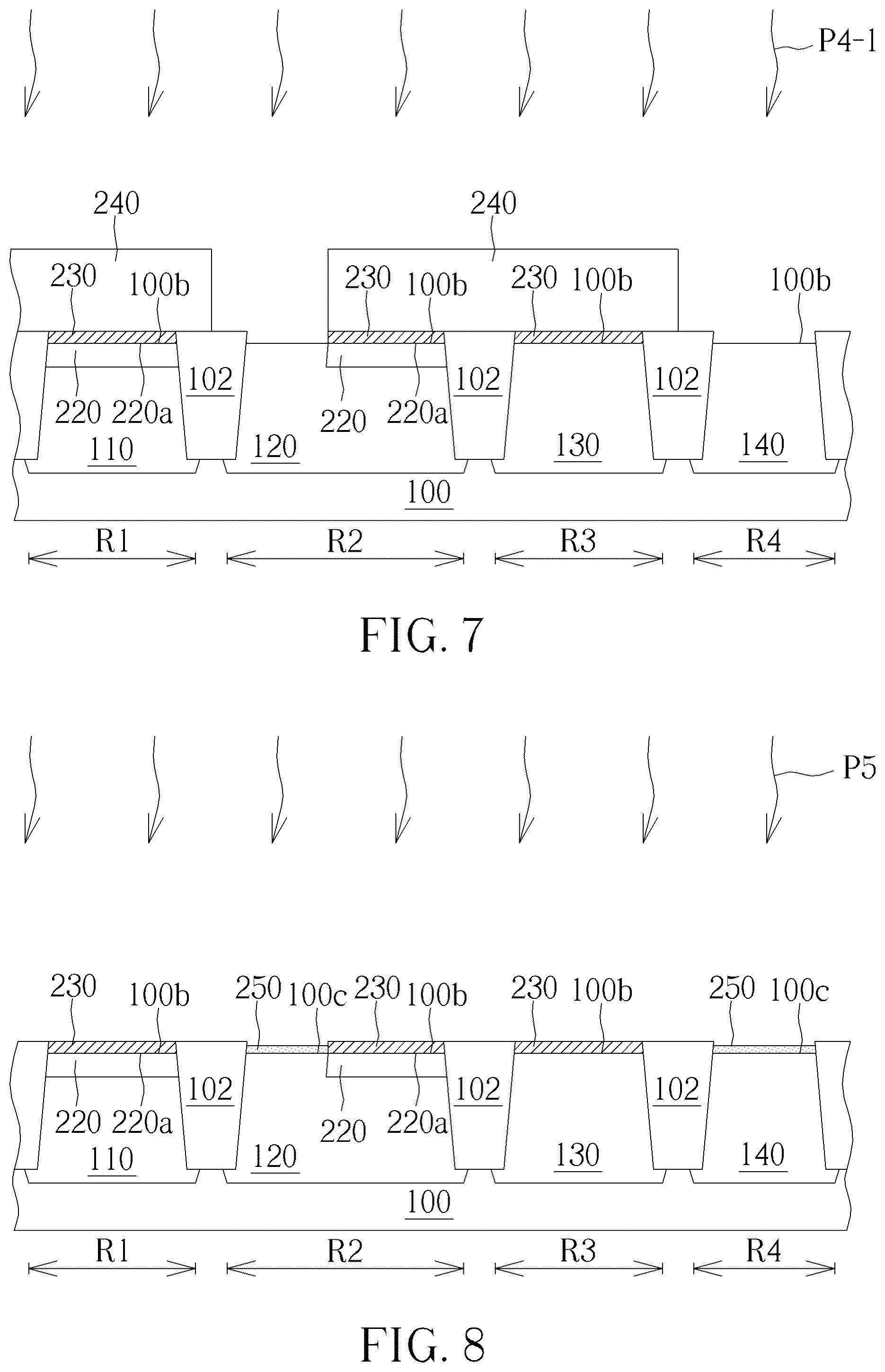 Patent US12328898 Figure 4 – High voltage semiconductor device including buried oxide layer
