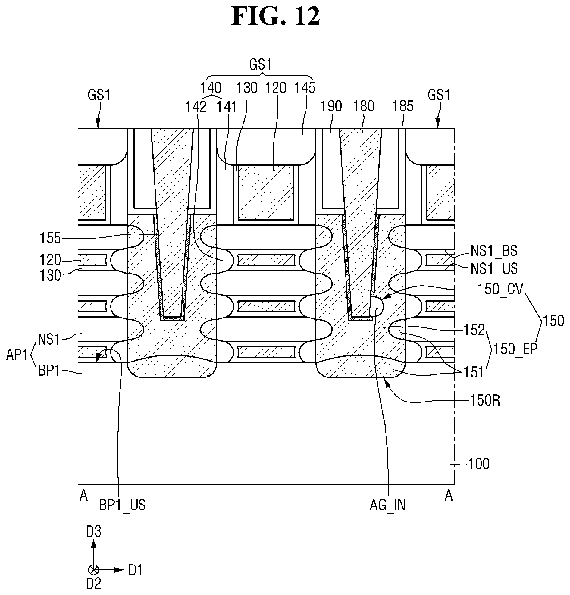 Patent US12328902 Figure 13 – Semiconductor devices
