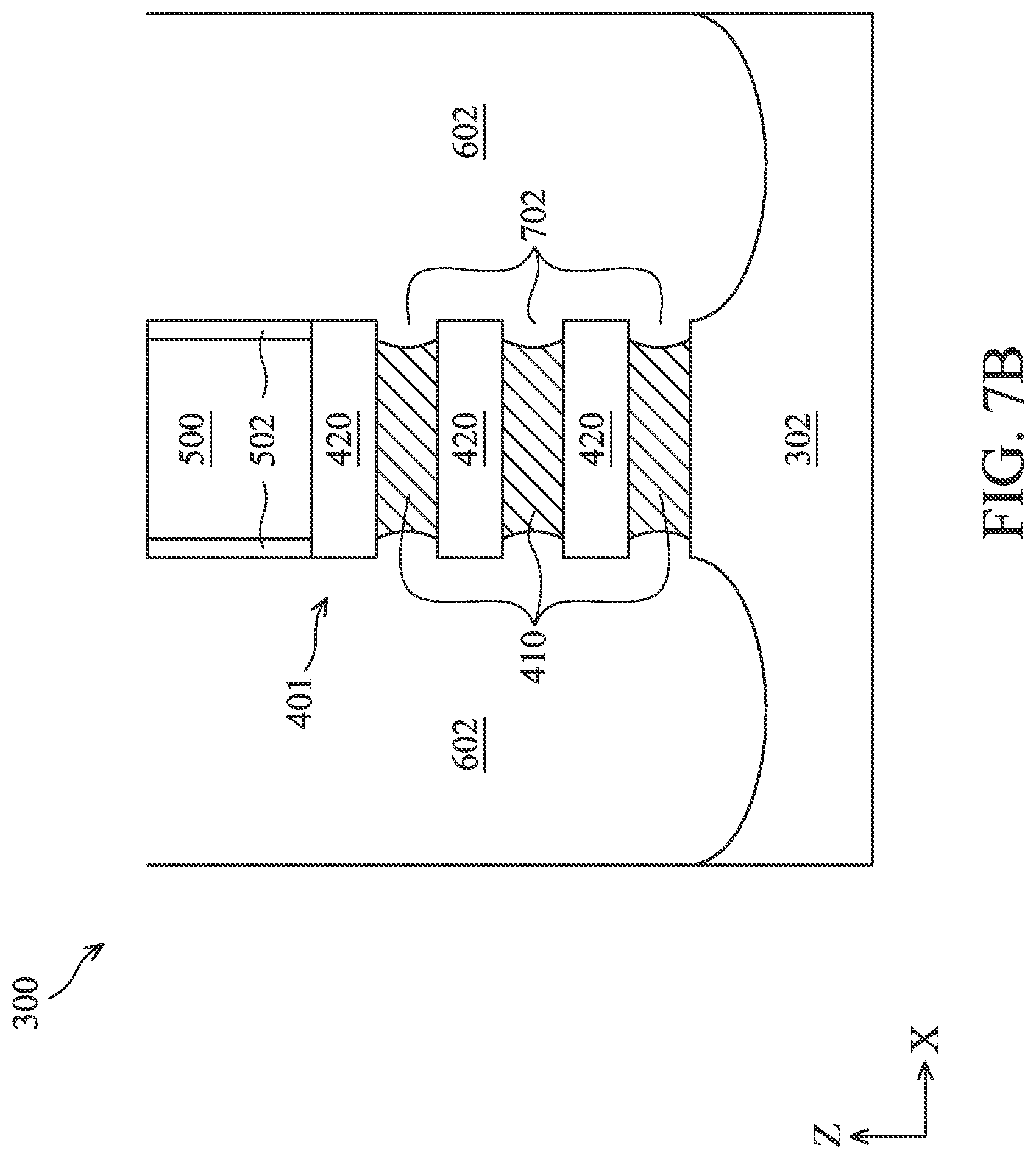Patent US12328903 Figure 10 – Semiconductor devices and methods of manufacturing thereof