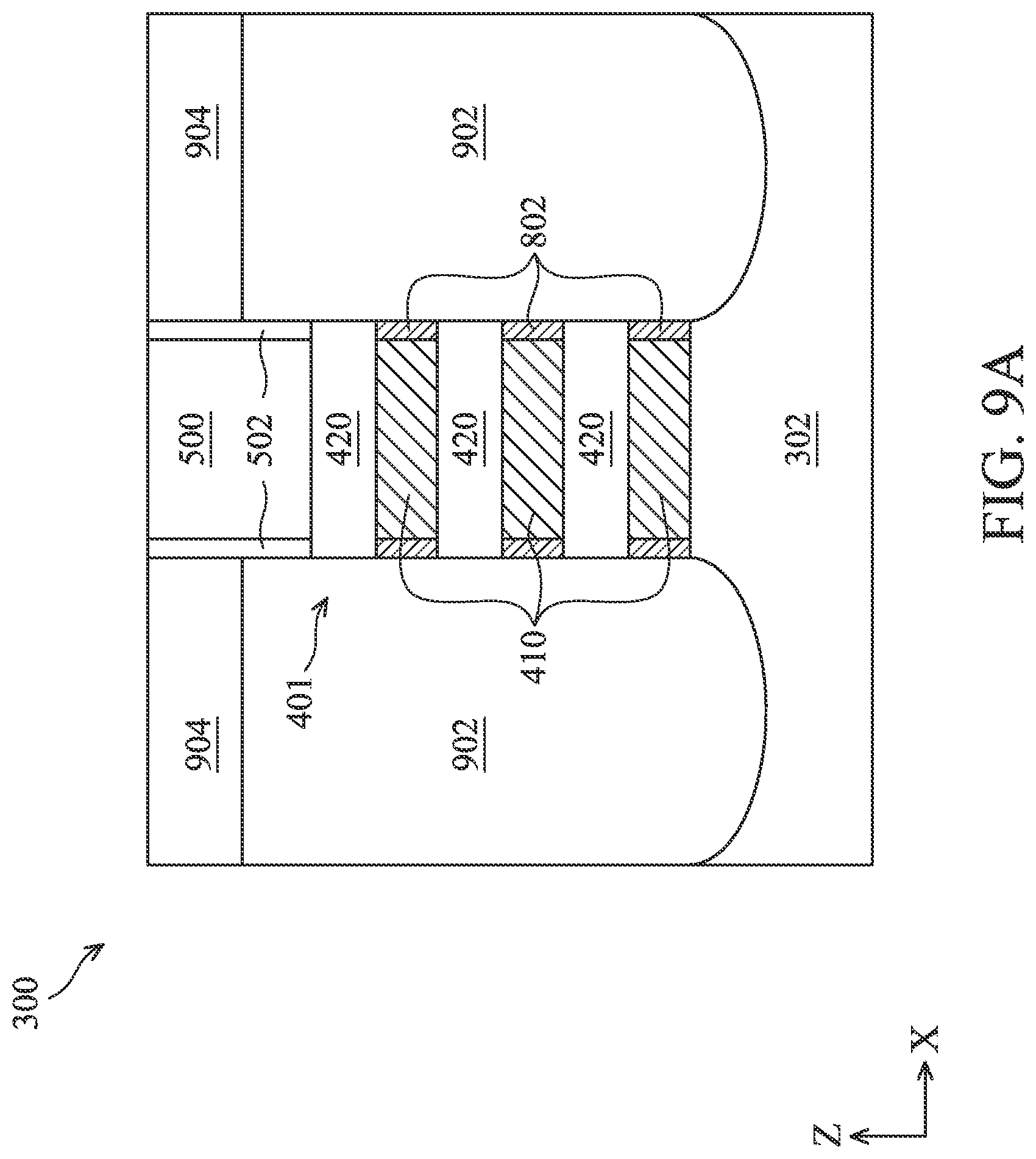 Patent US12328903 Figure 12 – Semiconductor devices and methods of manufacturing thereof