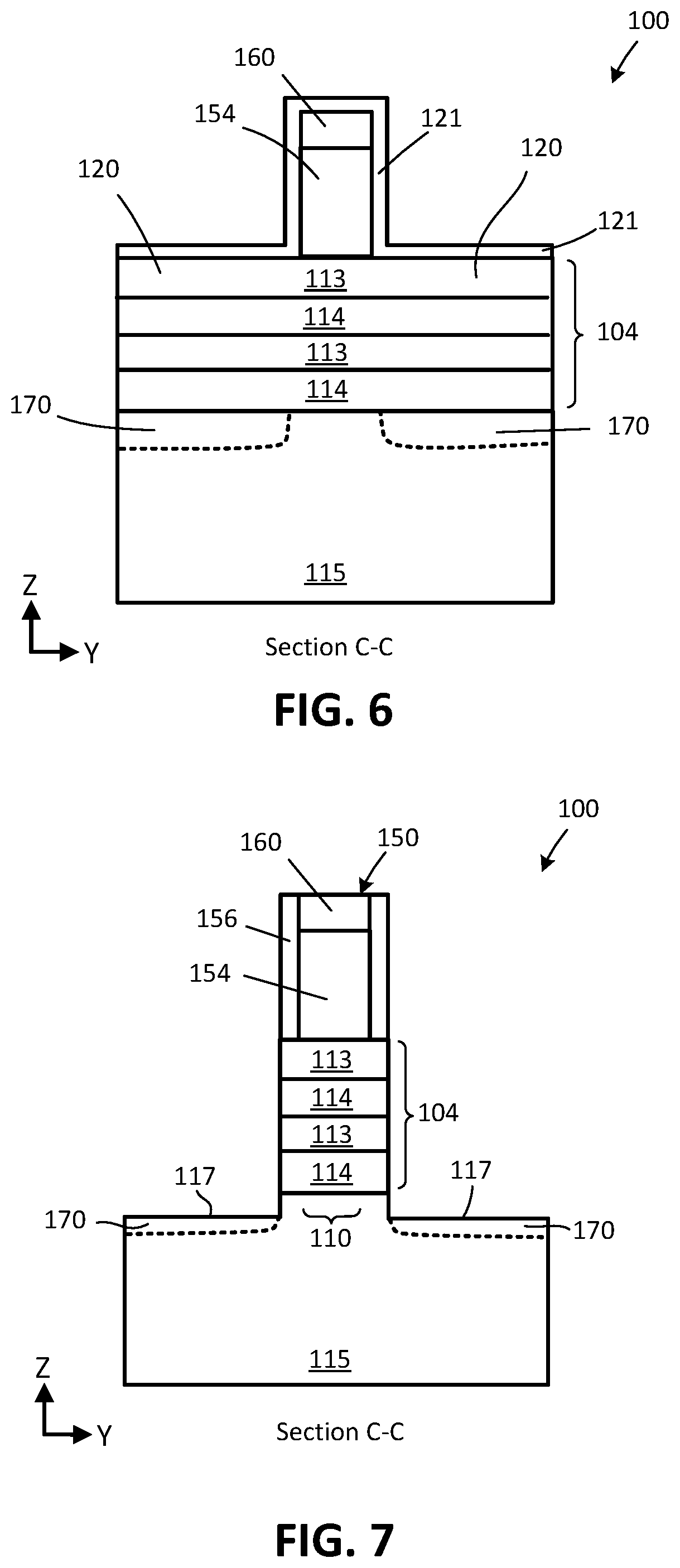 Patent US12328905 Figure 5 – Cavity spacer for nanowire transistors