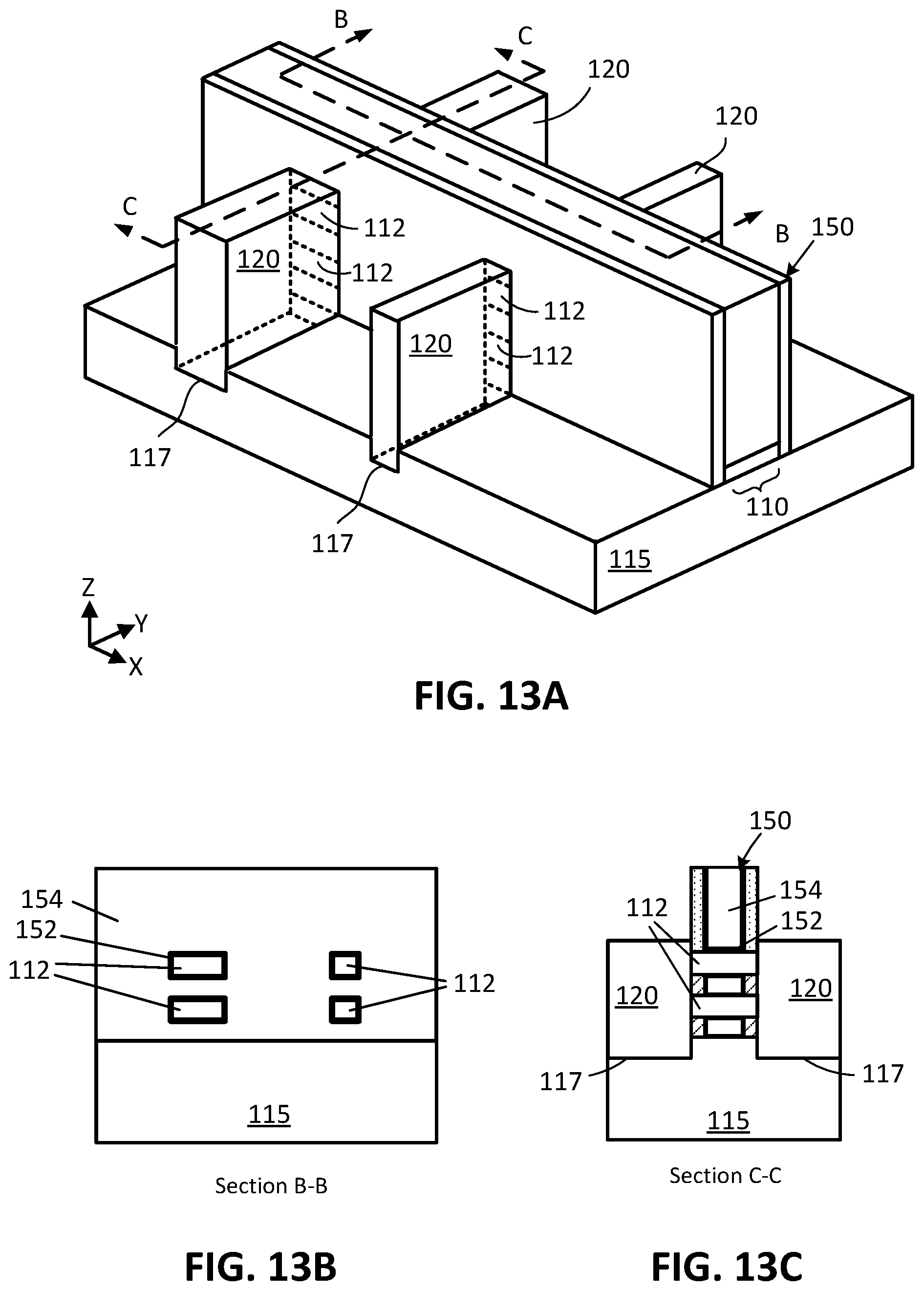 Patent US12328905 Figure 10 – Cavity spacer for nanowire transistors