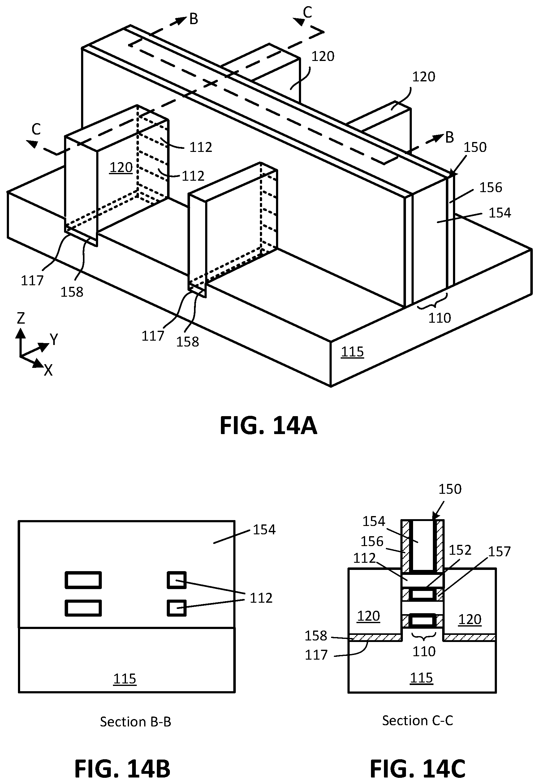 Patent US12328905 Figure 11 – Cavity spacer for nanowire transistors