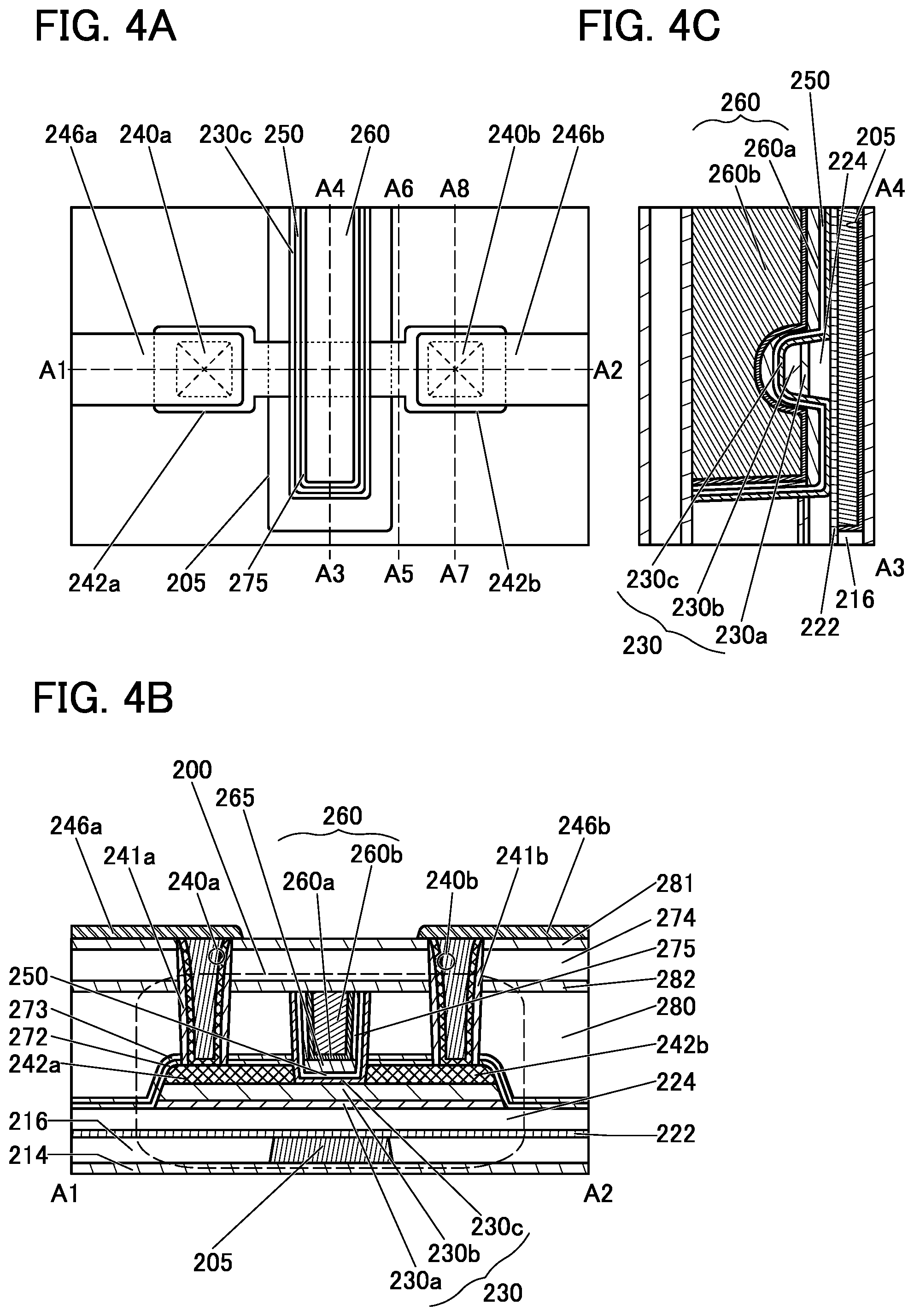 Patent US12328908 Figure 4 – Semiconductor device and method for manufacturing semiconductor device