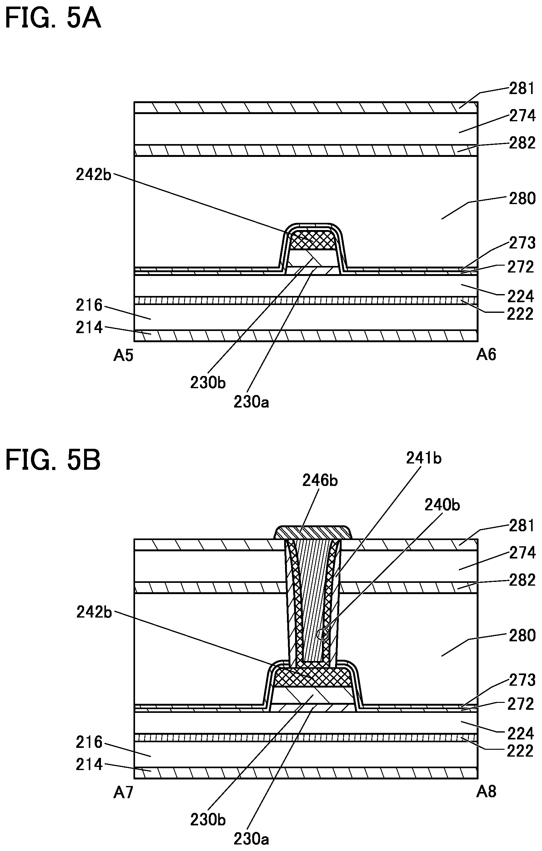 Patent US12328908 Figure 5 – Semiconductor device and method for manufacturing semiconductor device