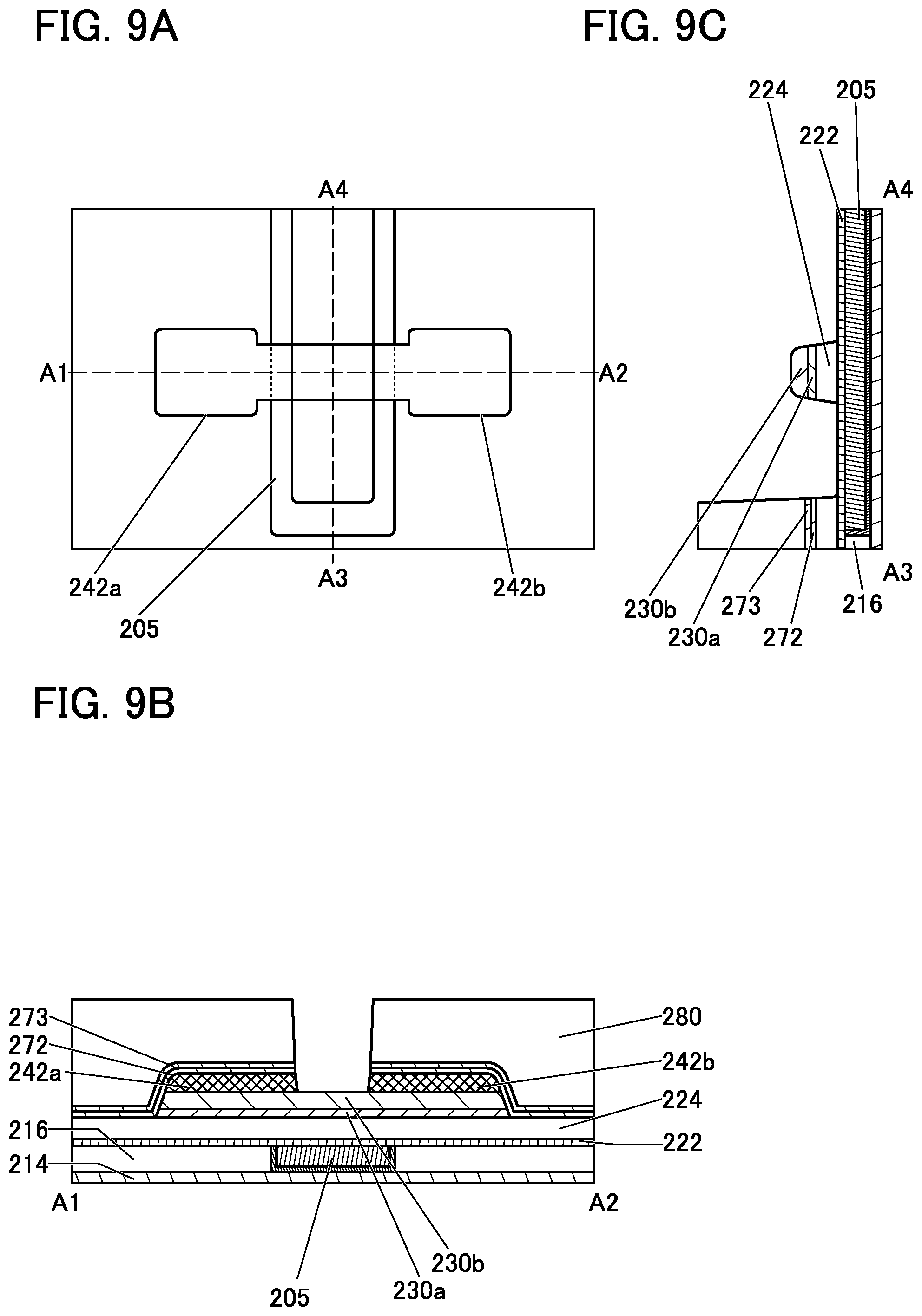 Patent US12328908 Figure 9 – Semiconductor device and method for manufacturing semiconductor device