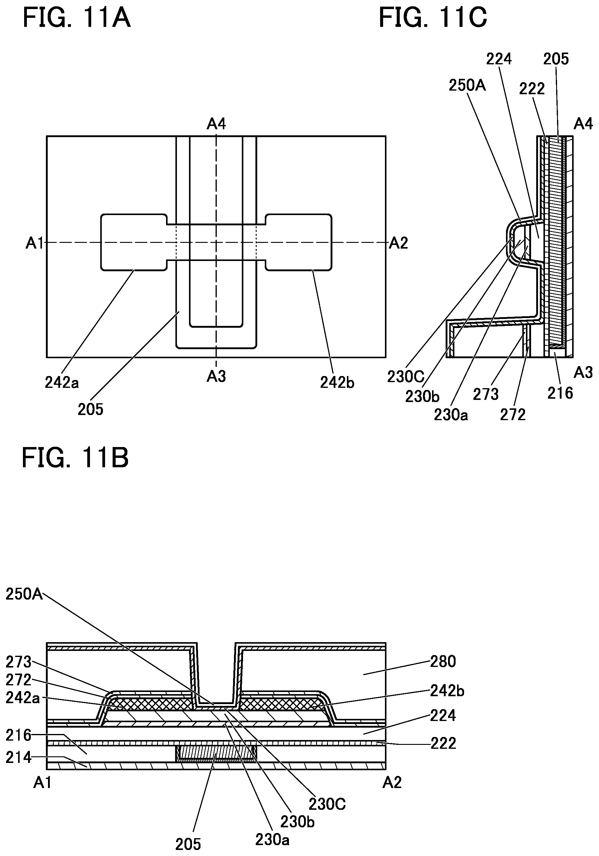 Patent US12328908 Figure 11 – Semiconductor device and method for manufacturing semiconductor device