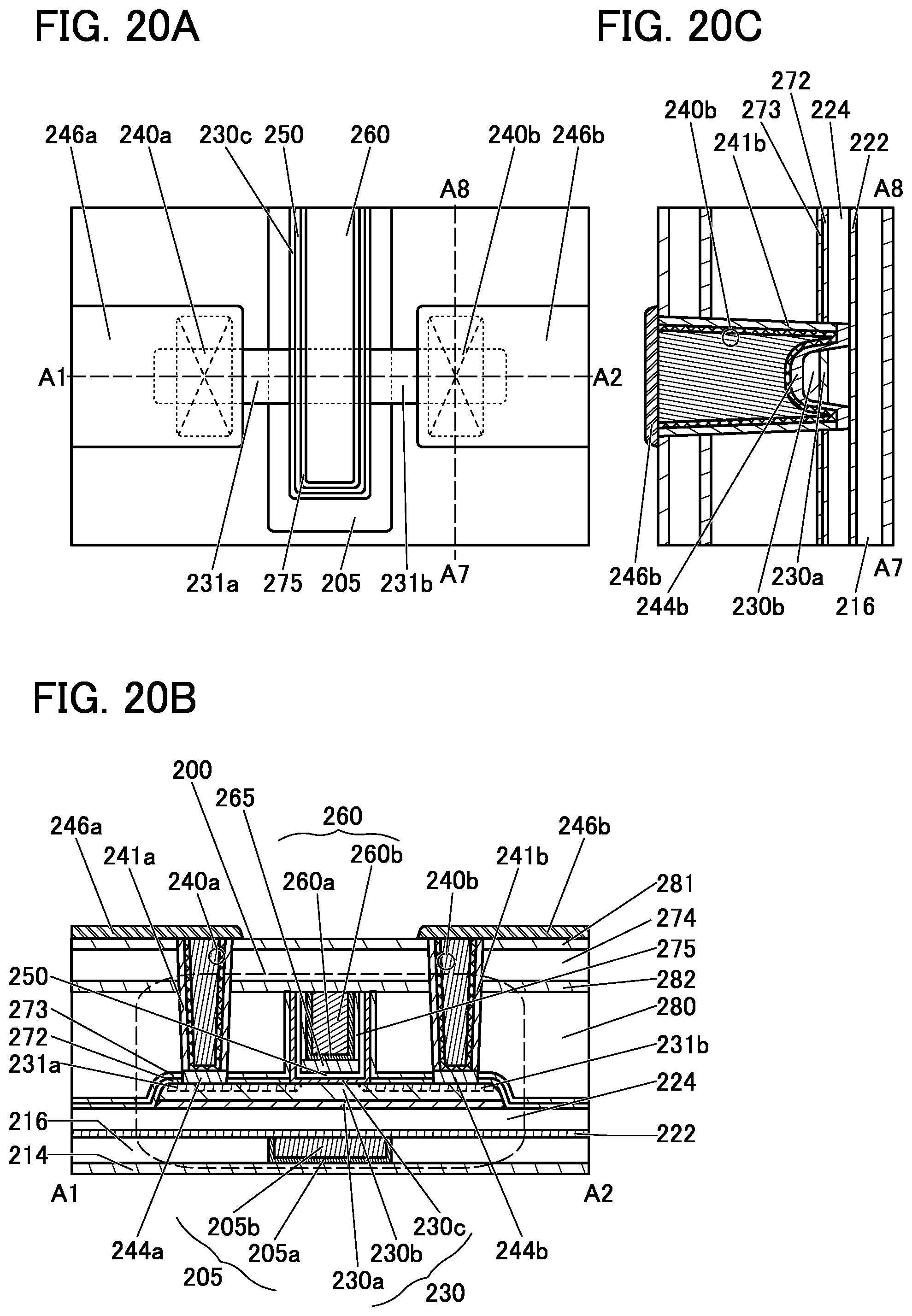 Patent US12328908 Figure 20 – Semiconductor device and method for manufacturing semiconductor device