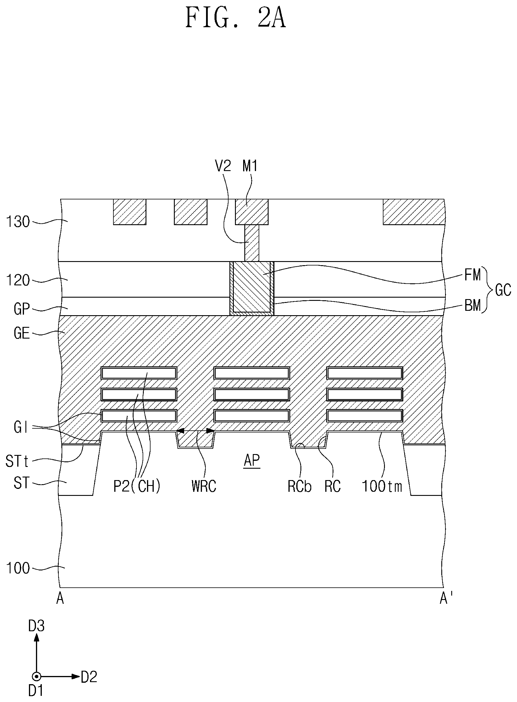 Patent US12328909 Figure 3 – Semiconductor devices and methods of fabricating the same