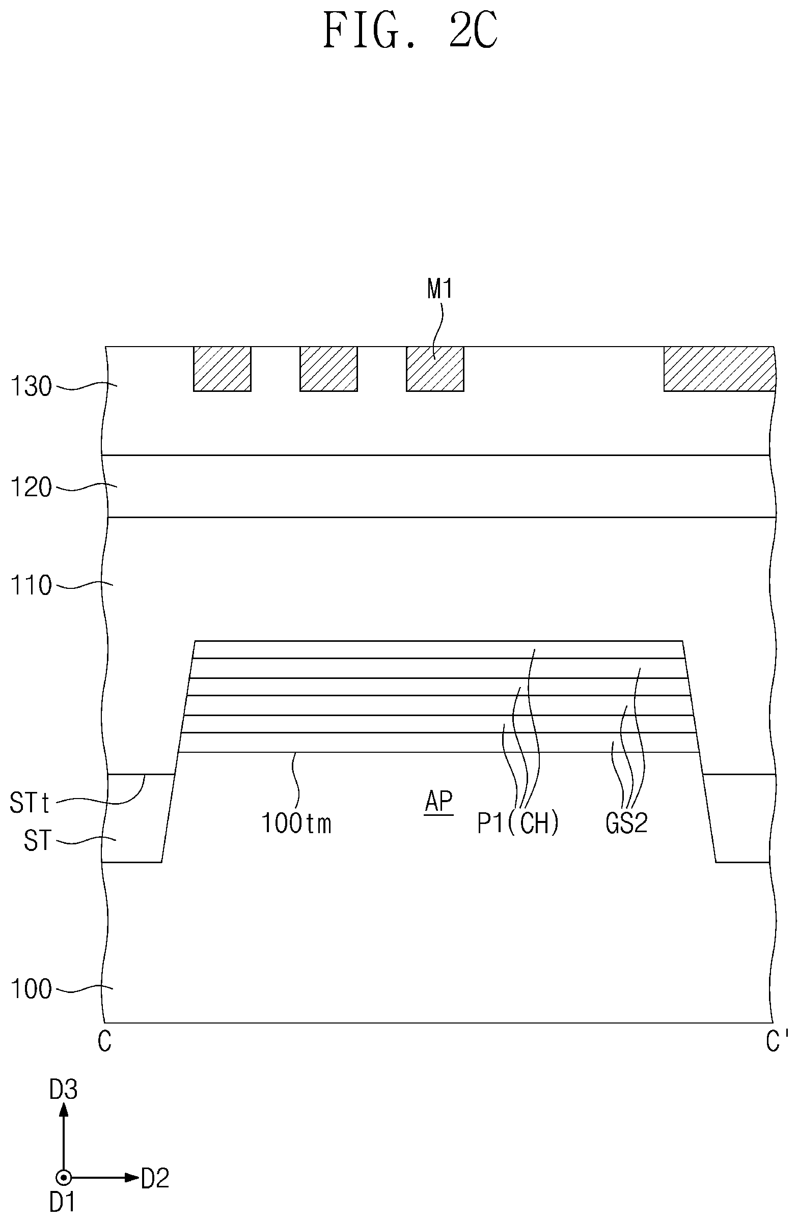 Patent US12328909 Figure 5 – Semiconductor devices and methods of fabricating the same