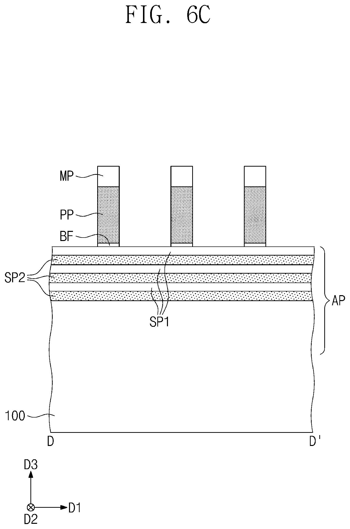 Patent US12328909 Figure 13 – Semiconductor devices and methods of fabricating the same