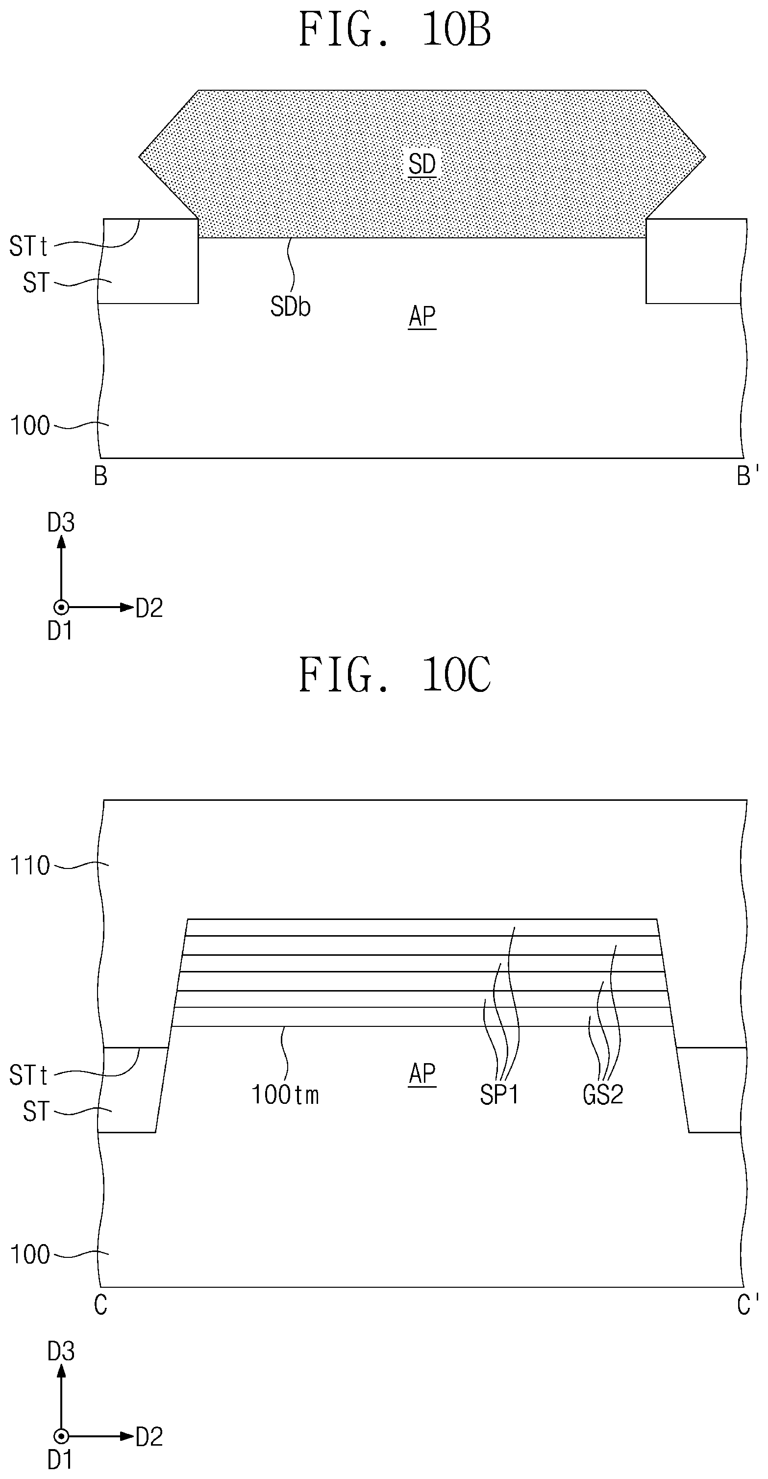Patent US12328909 Figure 18 – Semiconductor devices and methods of fabricating the same