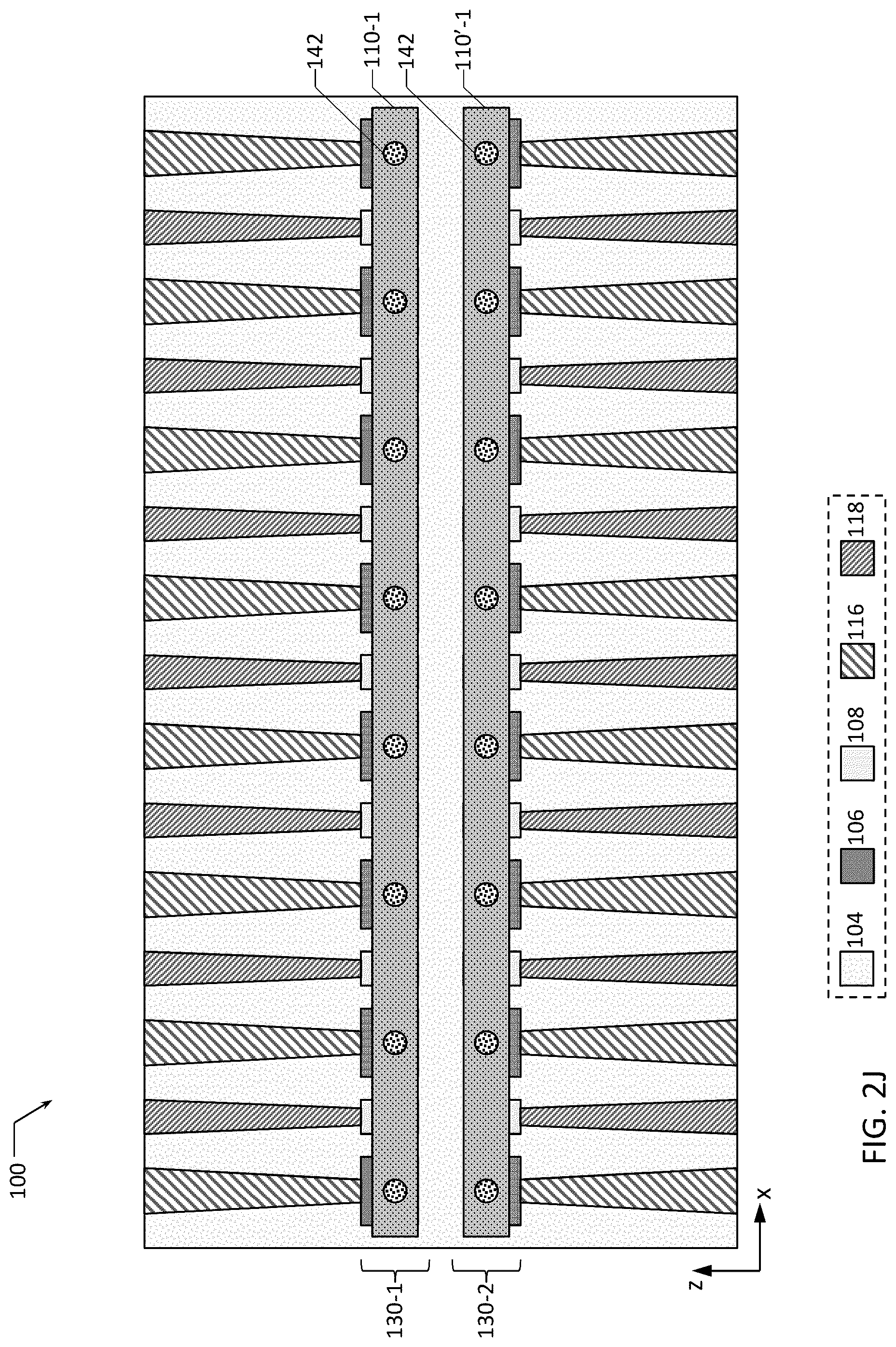 Patent US12328912 Figure 11 – Nanoribbon-based quantum dot devices