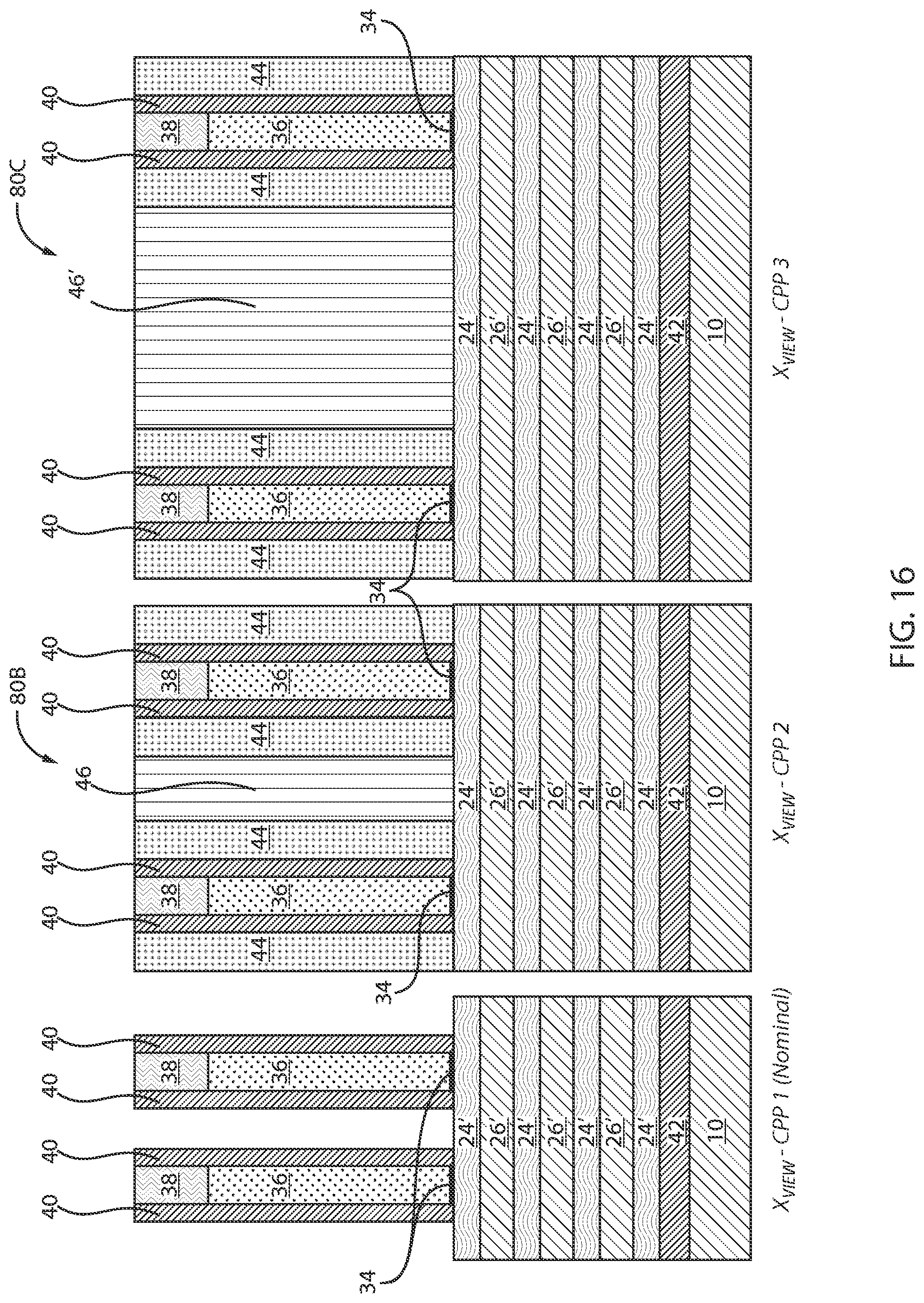 Patent US12328916 Figure 16 – CPP-agnostic source-drain contact formation for gate-all-around devices with dielectric isolation