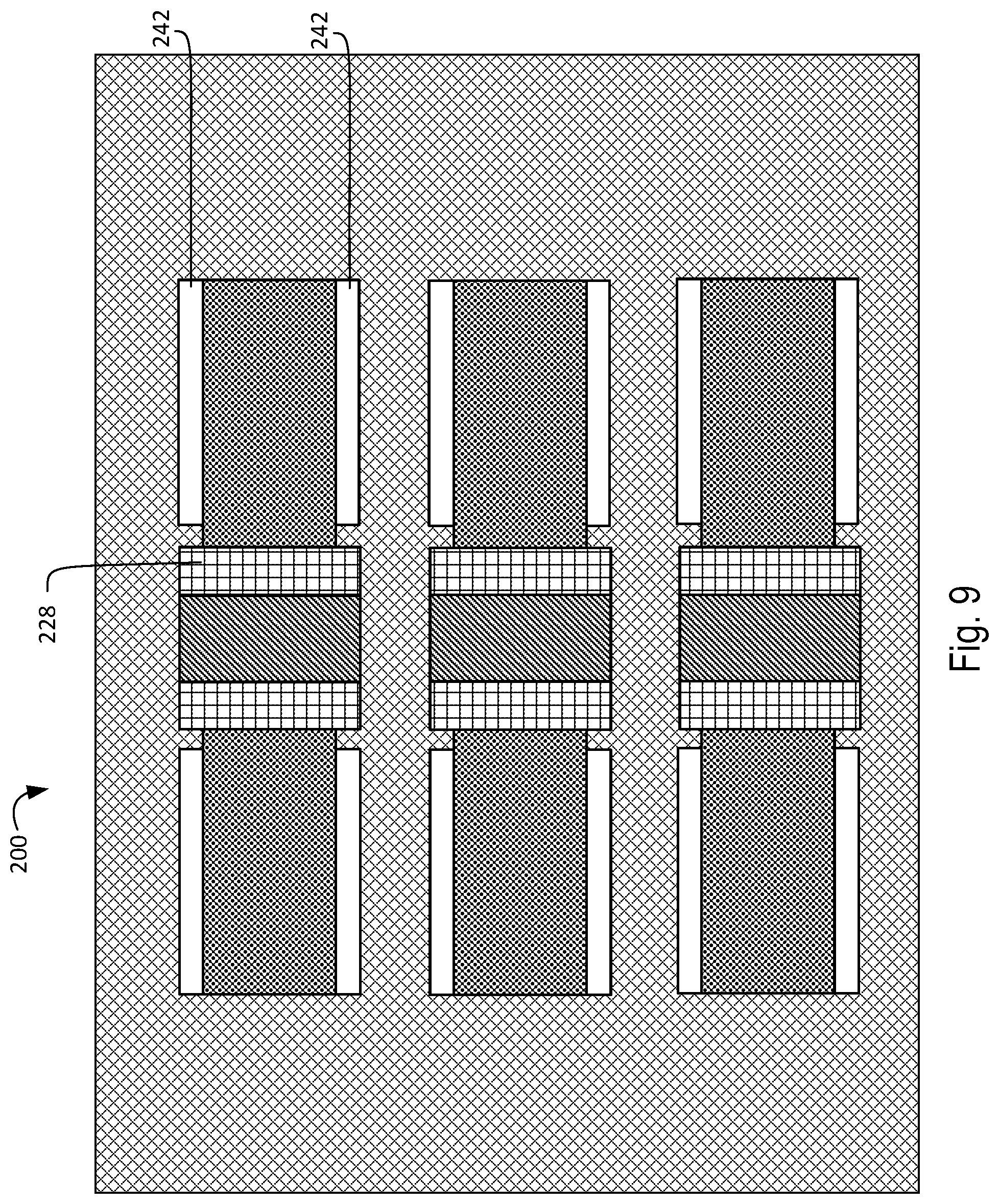 Patent US12328919 Figure 9 – 3D isolation of a segmentated 3D nanosheet channel region