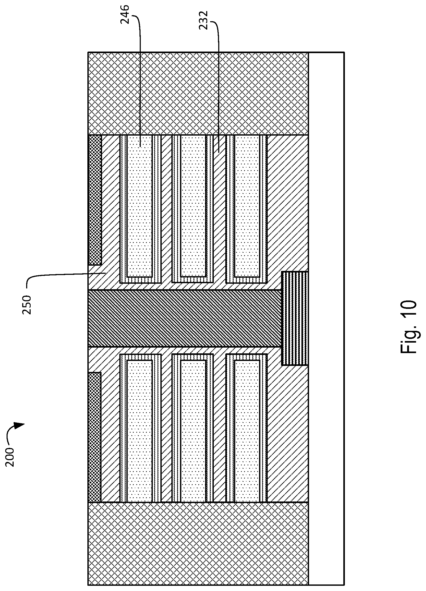 Patent US12328919 Figure 10 – 3D isolation of a segmentated 3D nanosheet channel region