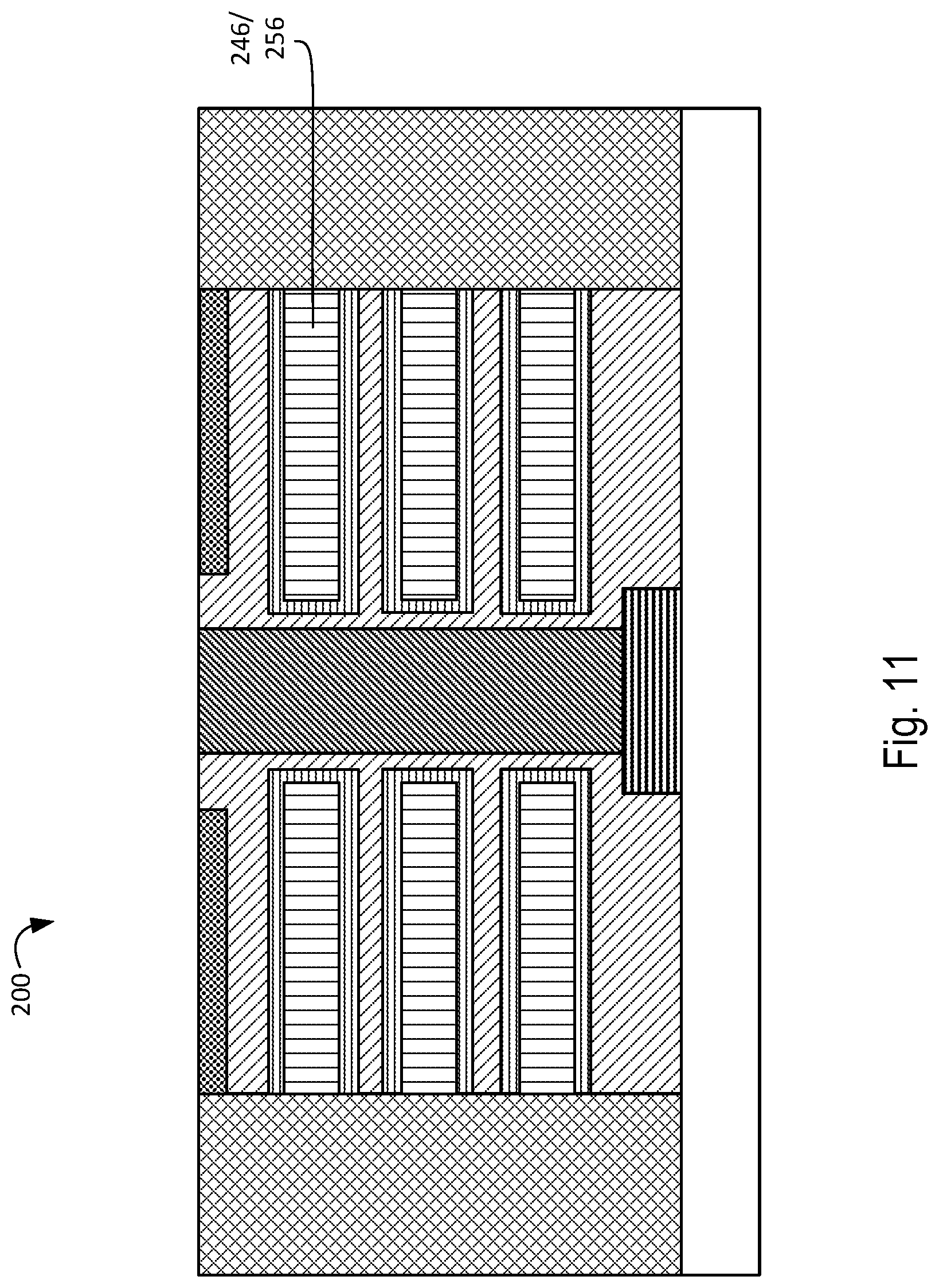 Patent US12328919 Figure 11 – 3D isolation of a segmentated 3D nanosheet channel region